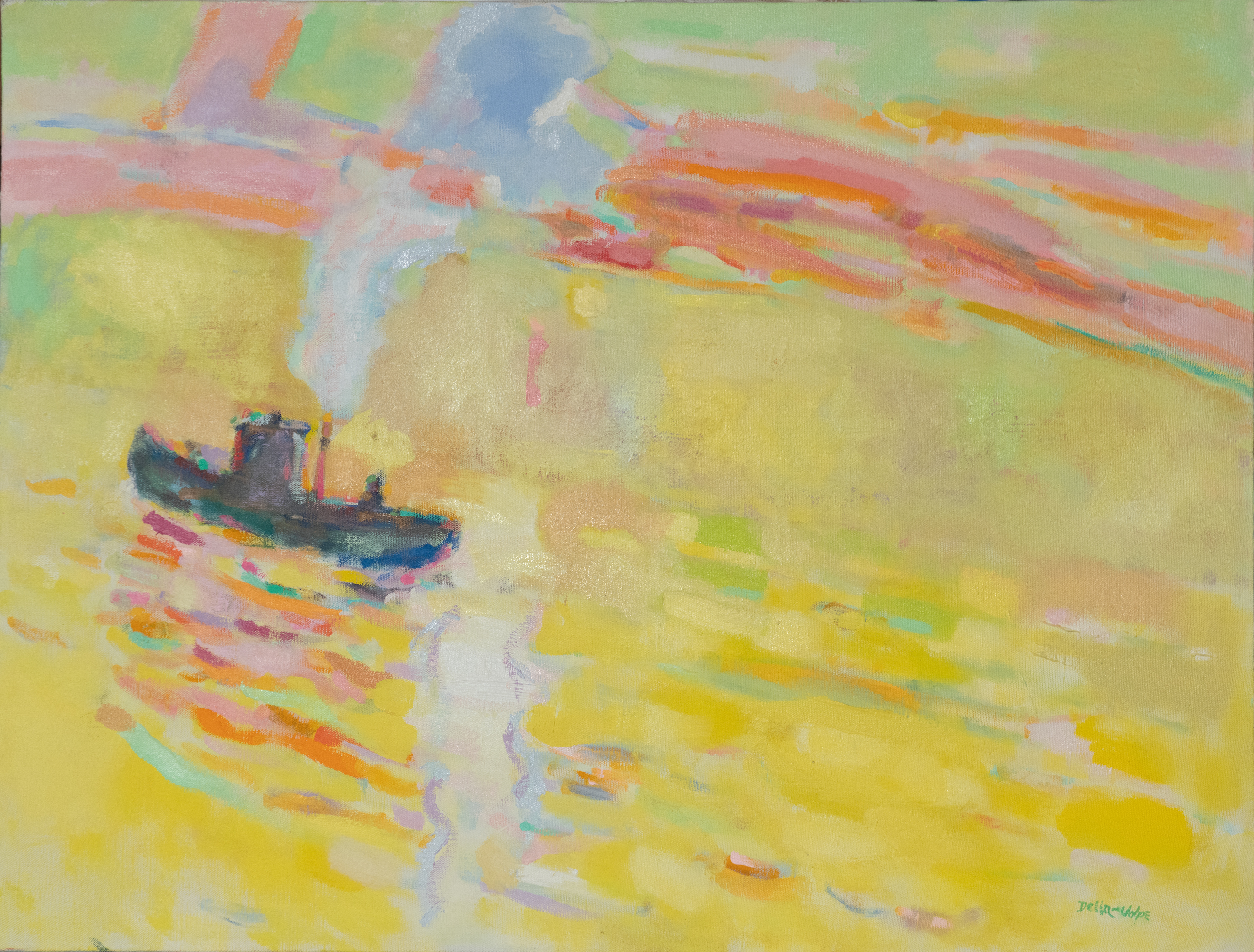 Morning Mist  oc 25x33(04-07)