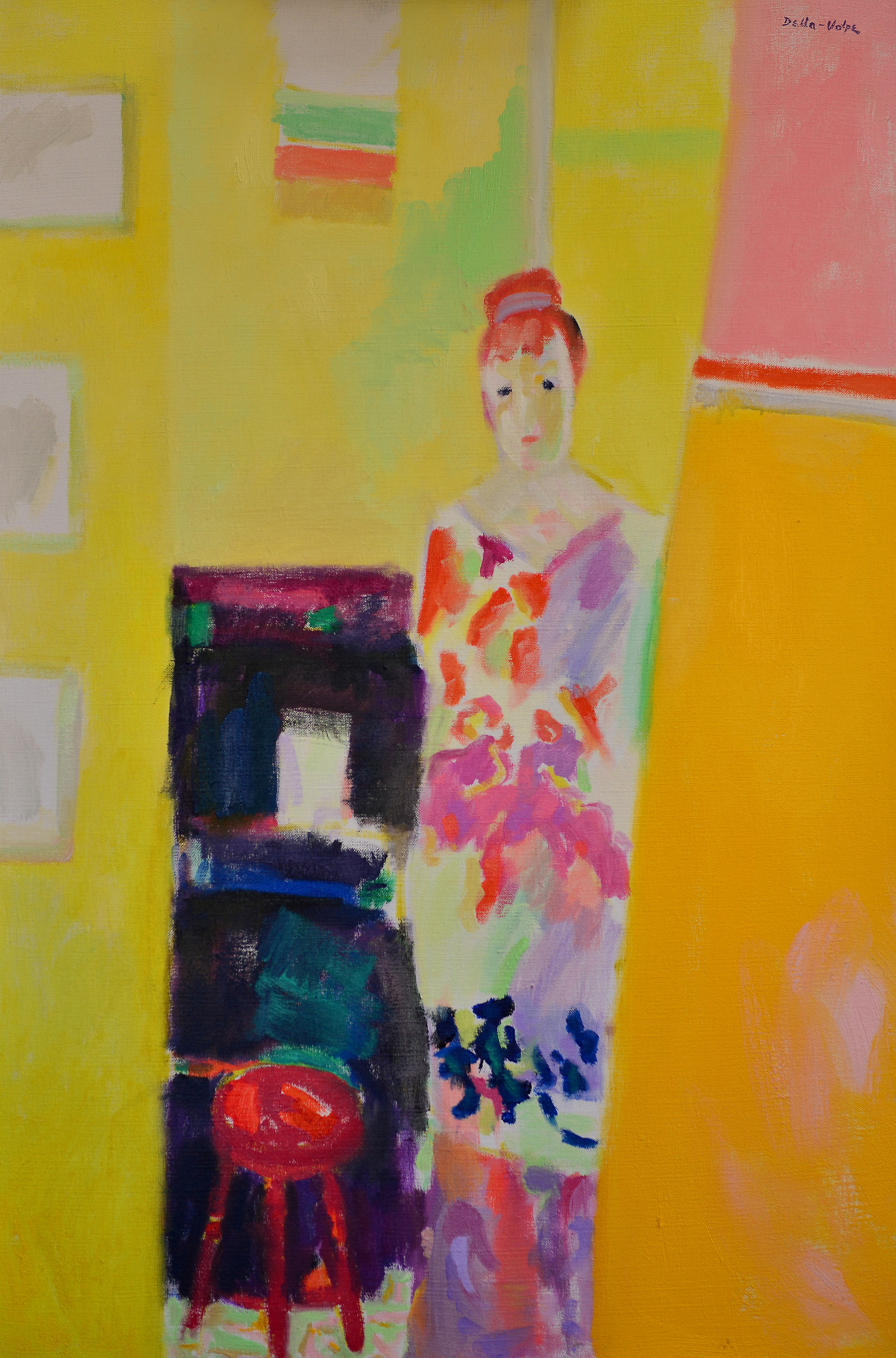 "Girl in Yellow Room" 