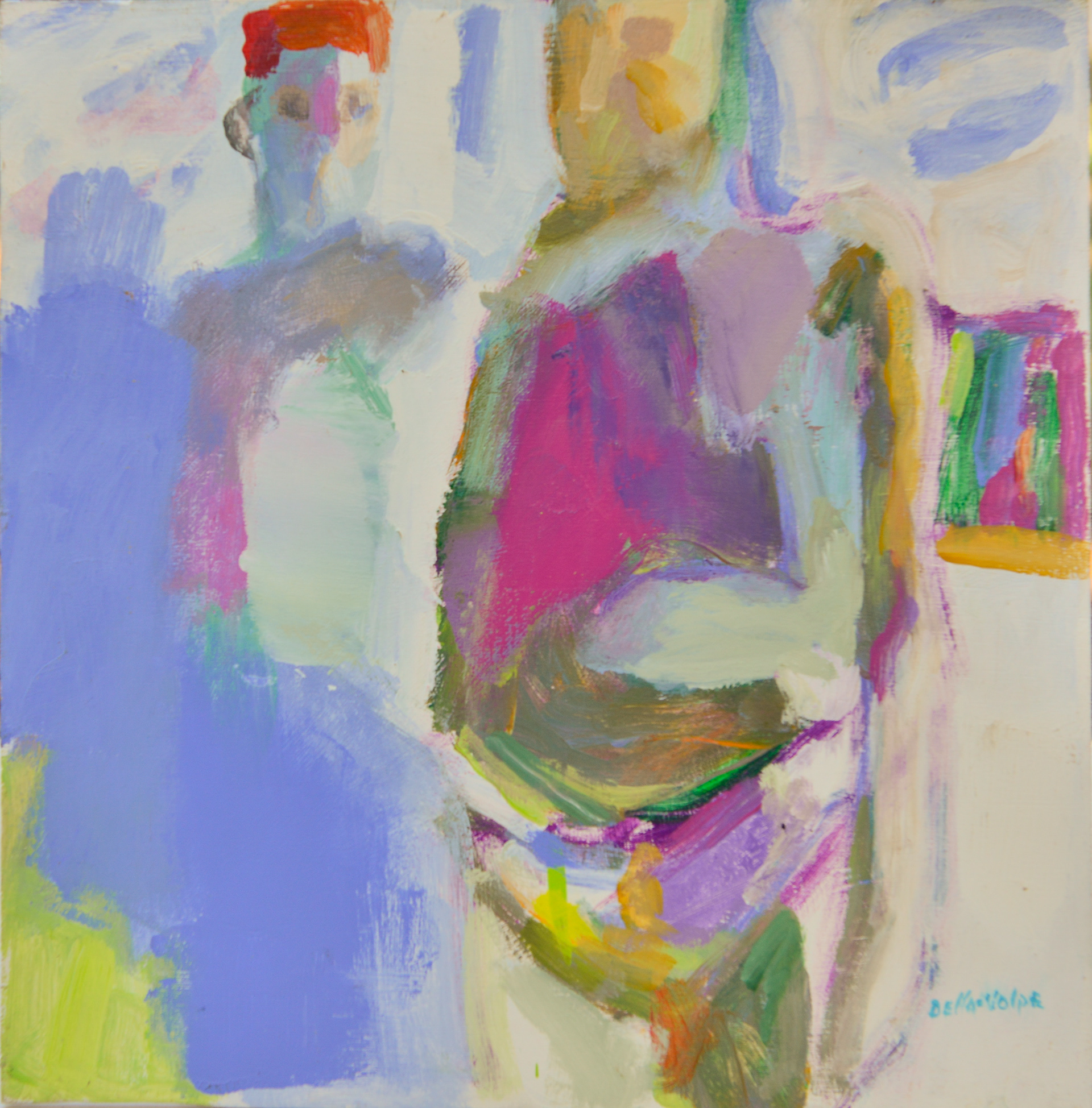 Two Figures   12x11.5