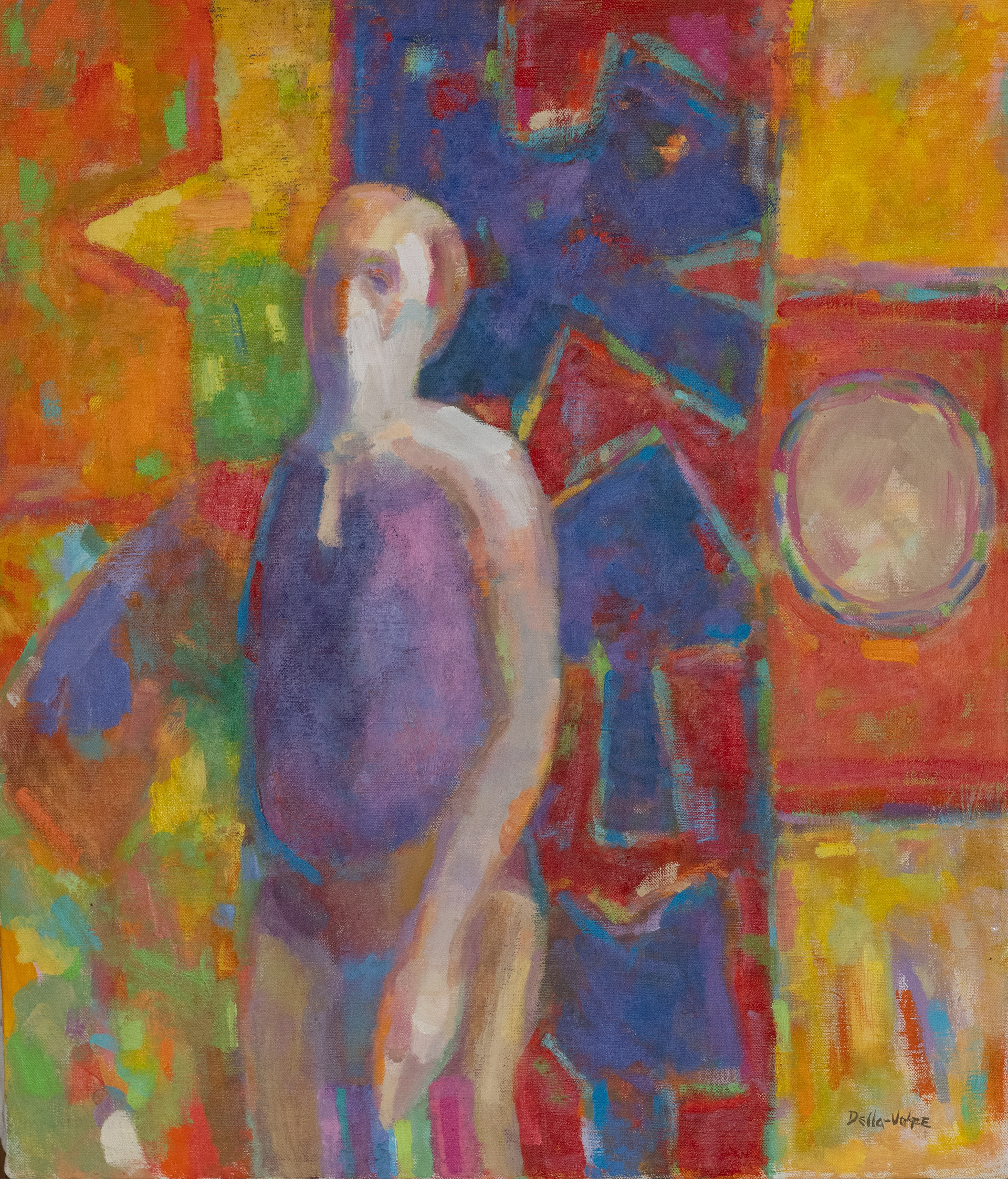 "Apprentice #2, 32x28, oil/c, slr