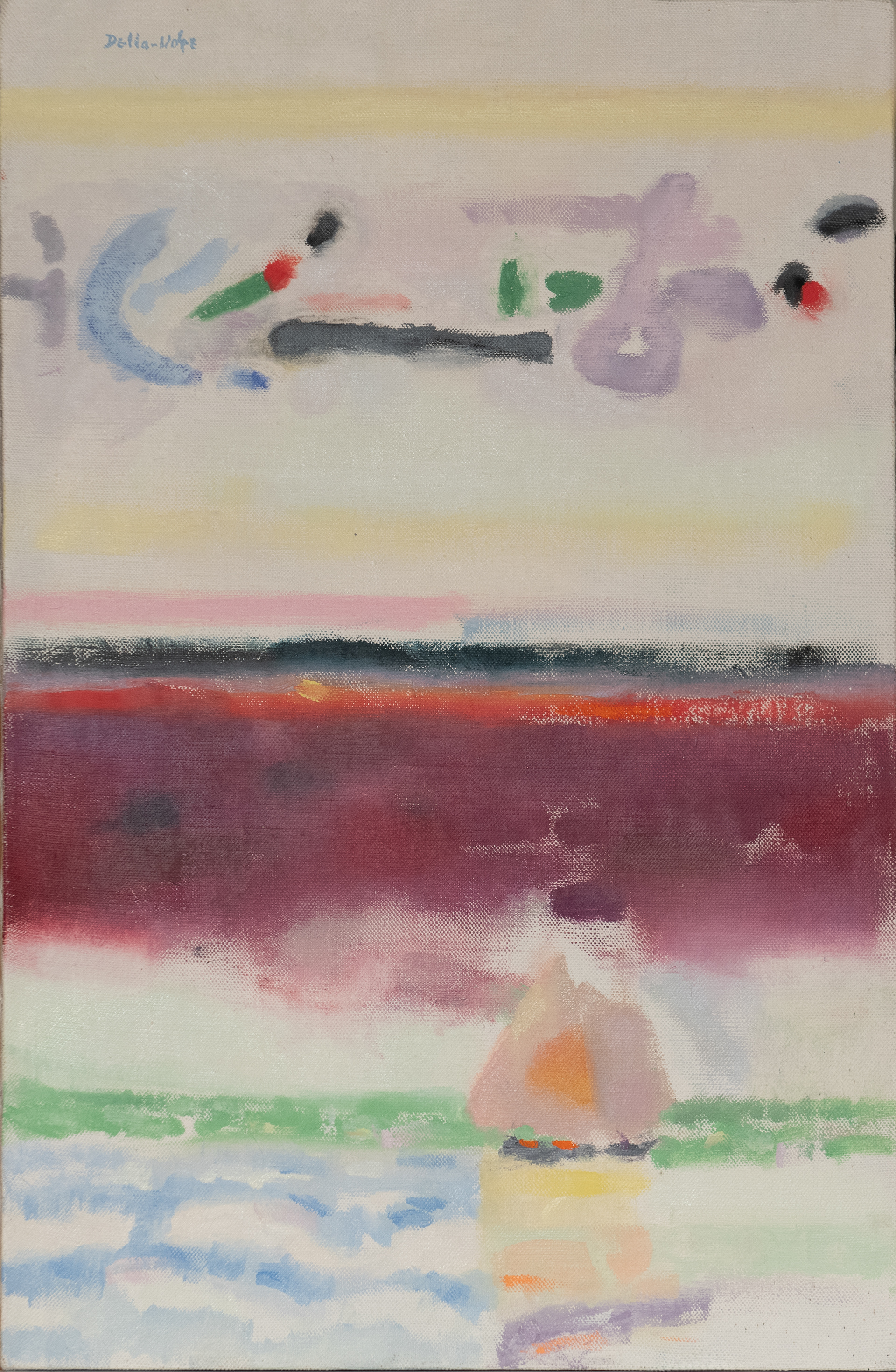 Receding Storm  oc  26x17 (2004)