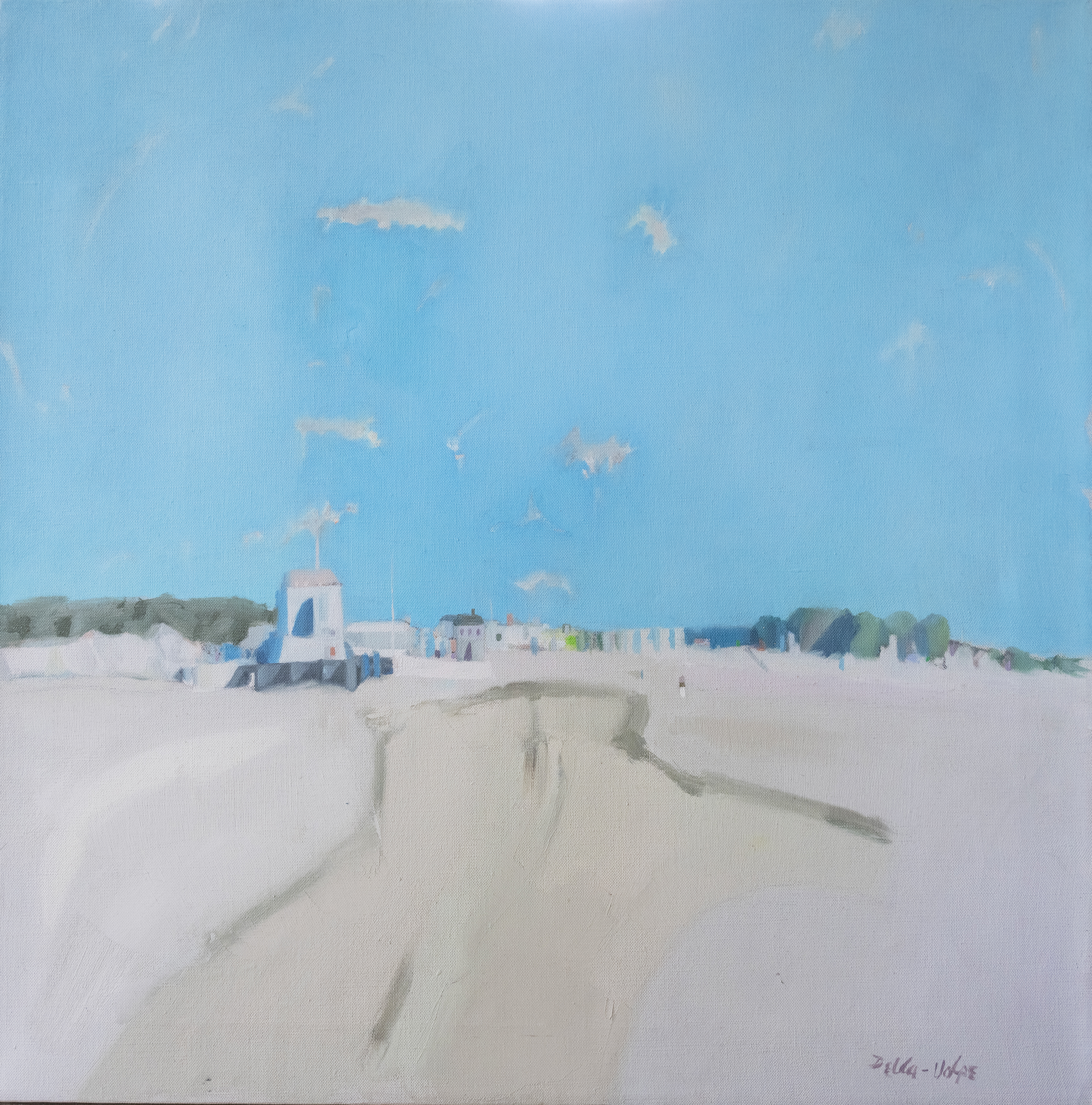 "The Fort #1" 22x22,o/c,slr