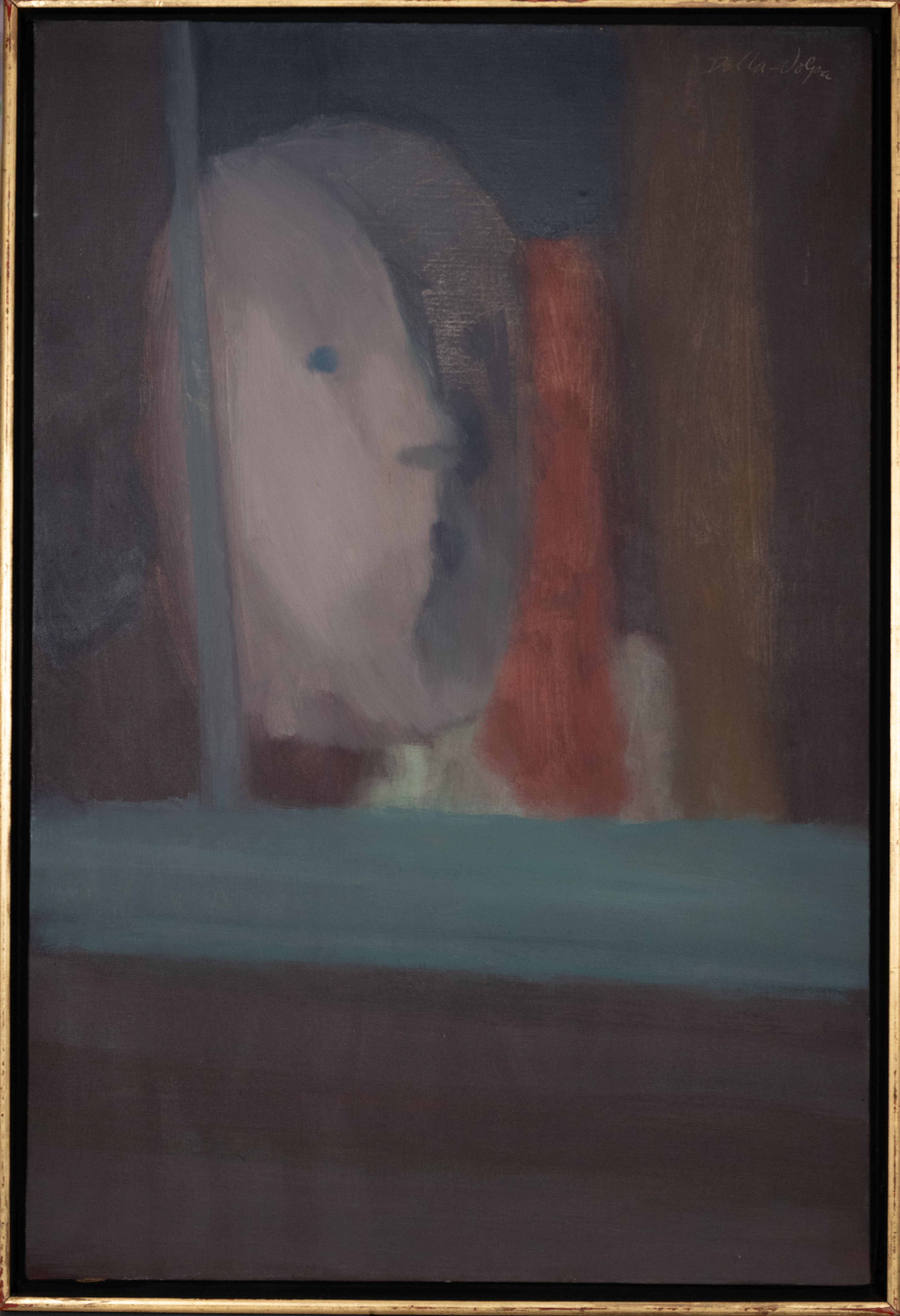 "Man Whistling" 30x20 oil on canvas