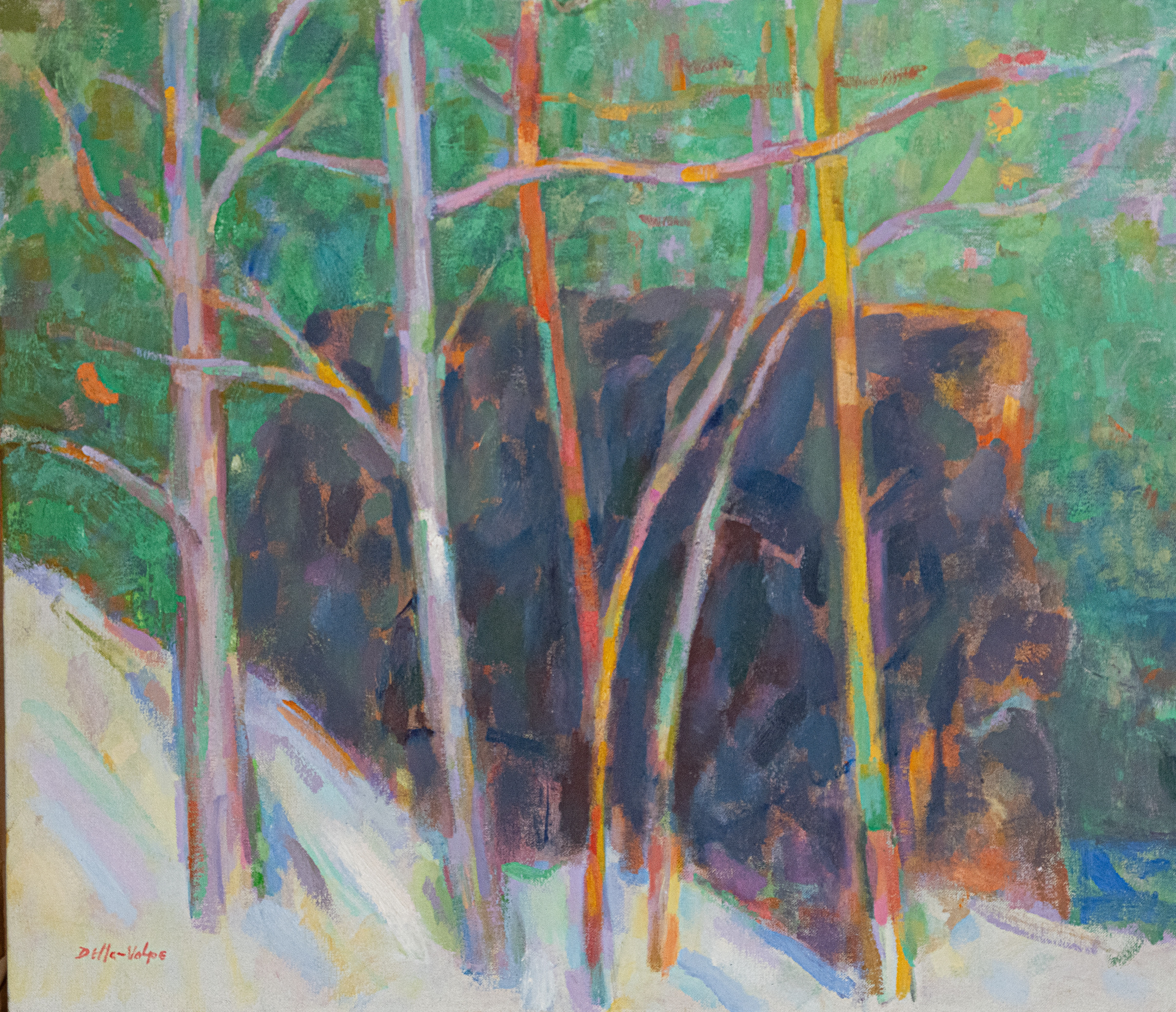 "Forest Rock" 24x28, sl o/c (2007) 