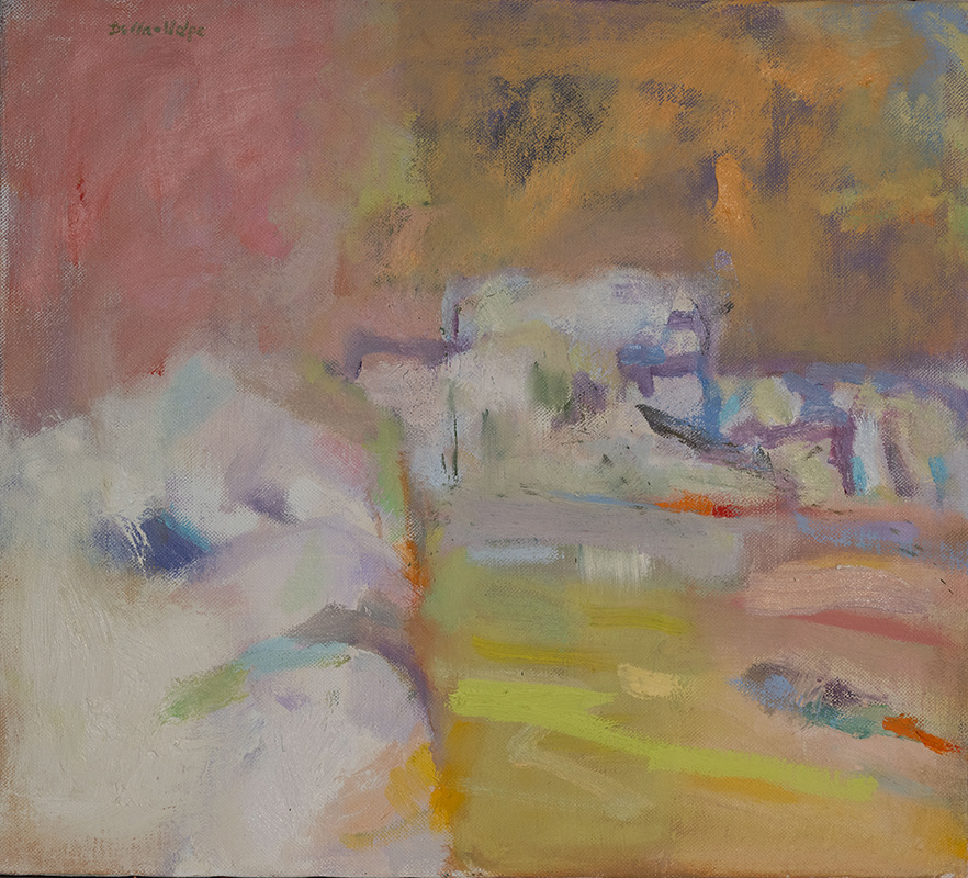 "Autumn River Rocks" 18x20 o/c (2008)