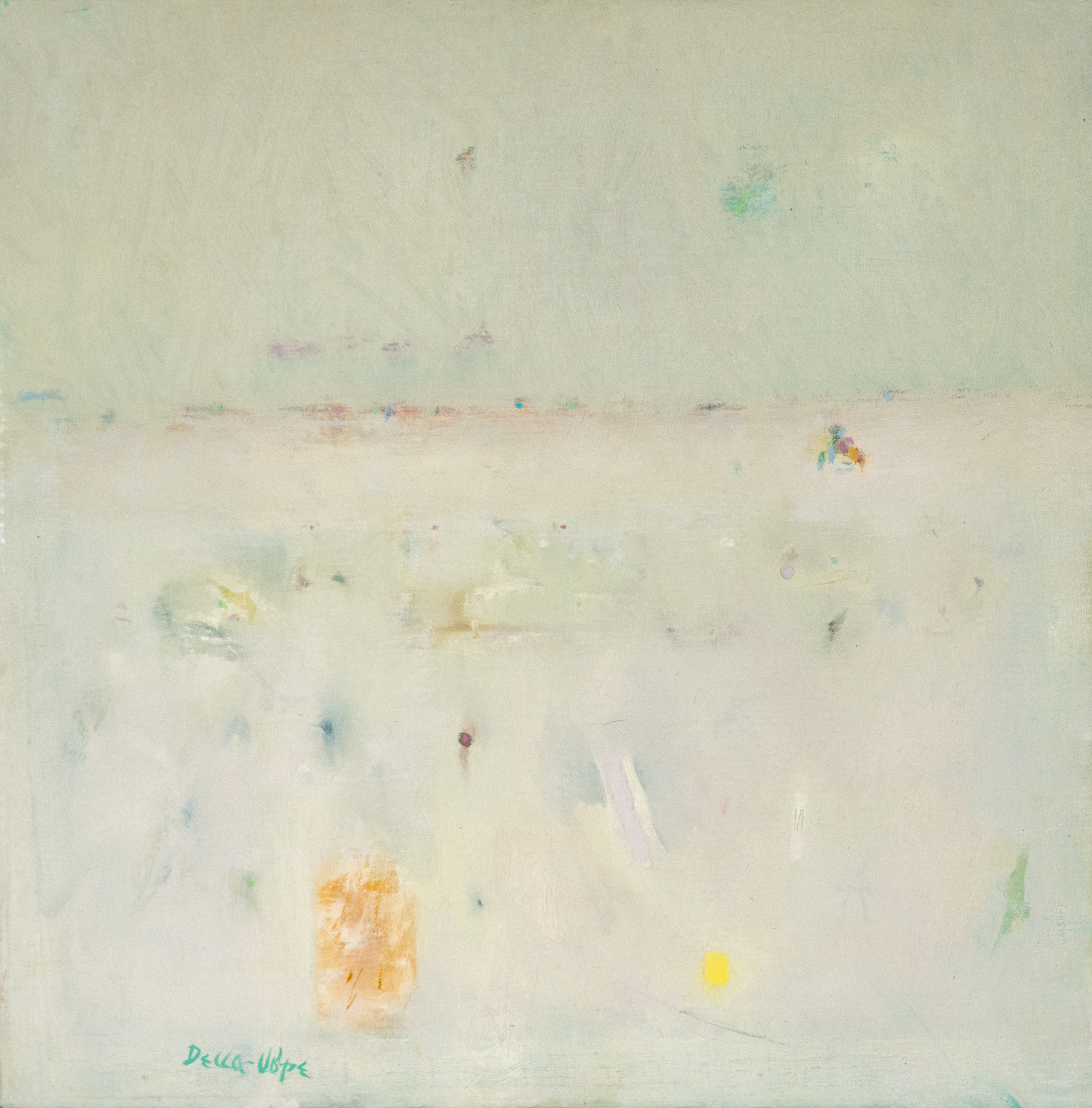 "Nearing the Point", 22x22, o/c sll( Nov 1976-77)