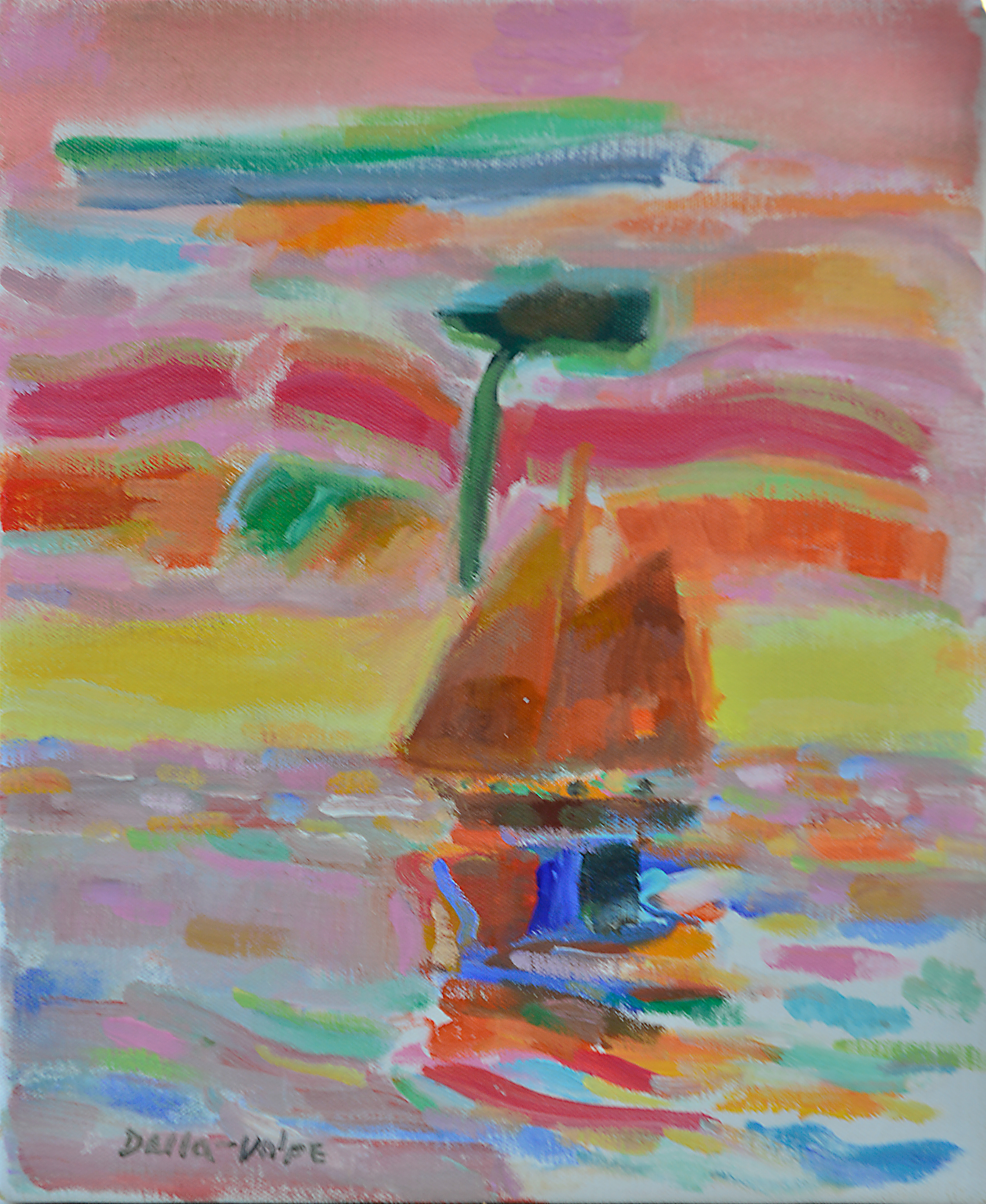 Red Clouds  o/c  12x10