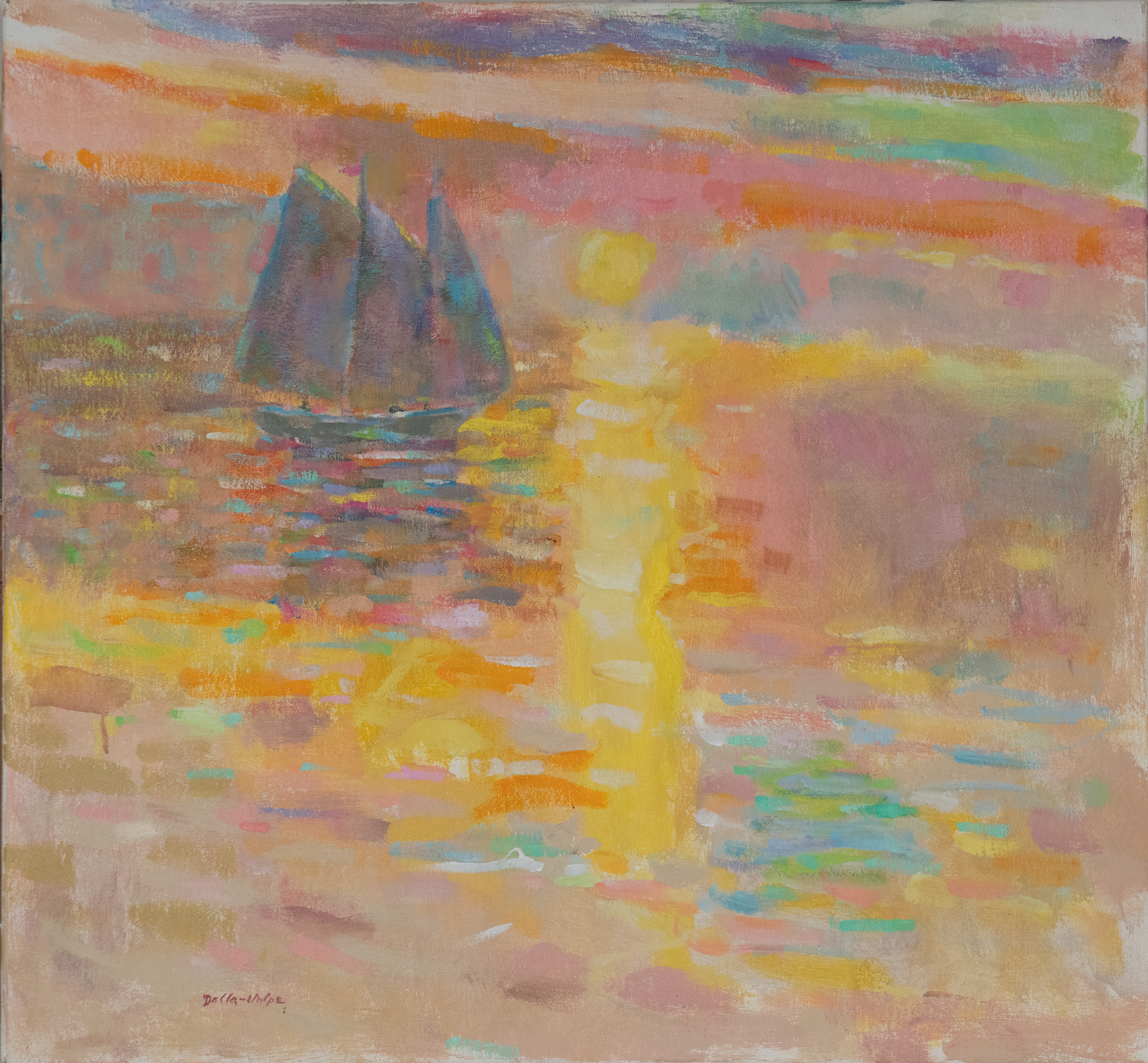 Sailing Into Sunshine oc 26x28