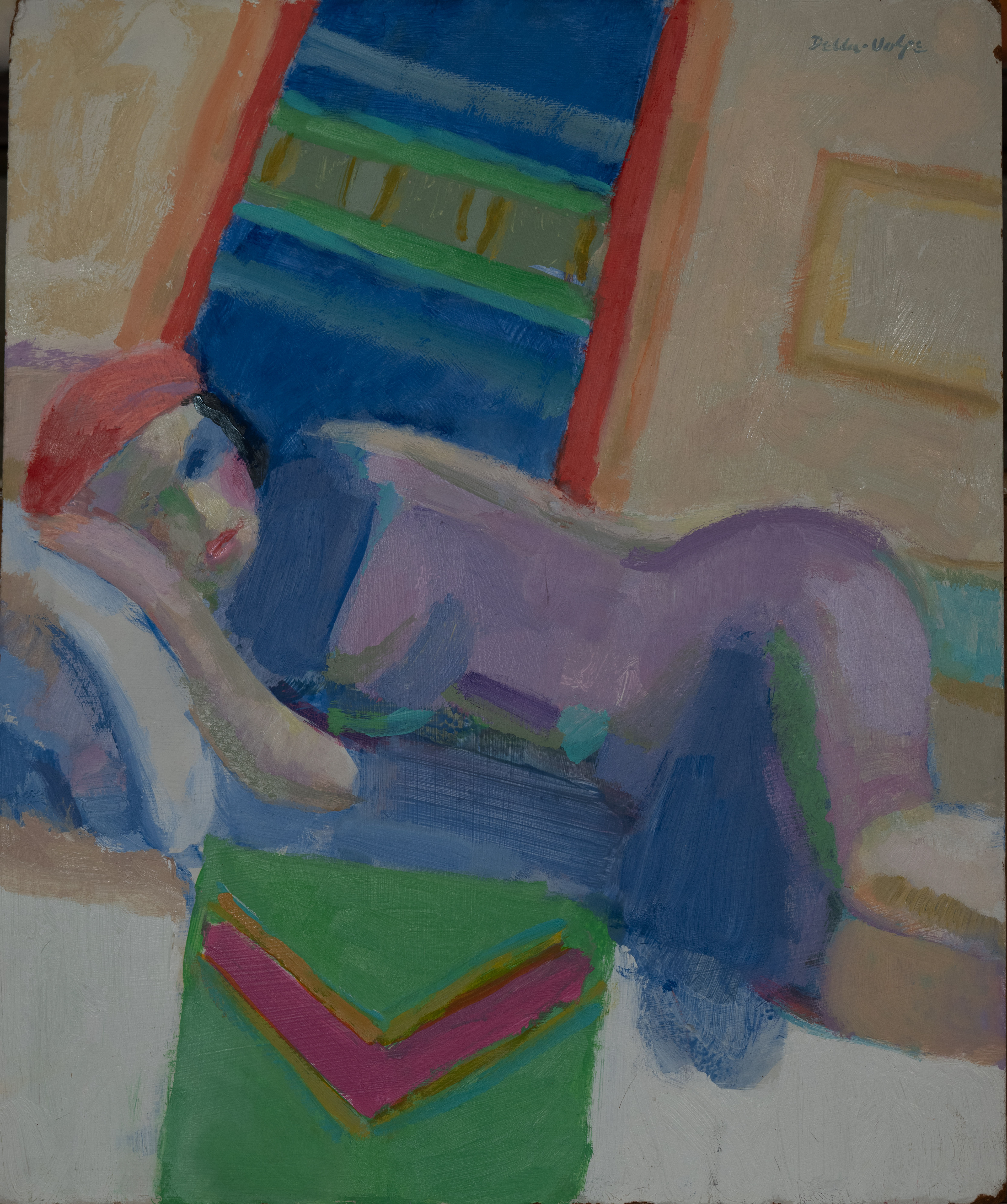 "Resting" o/b, sur,  24x20