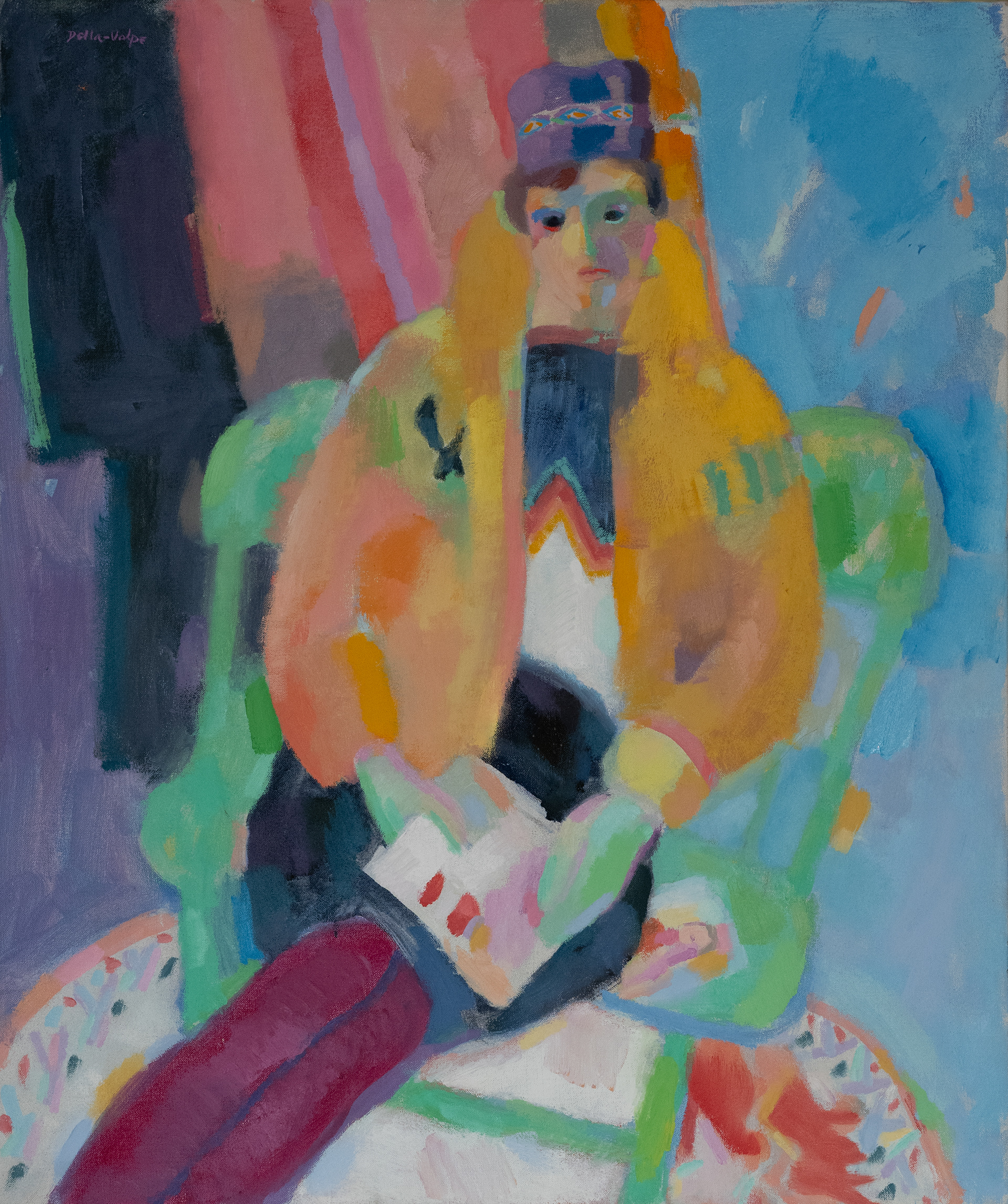 Orange Sweater oc  36x30 ('07-'10)