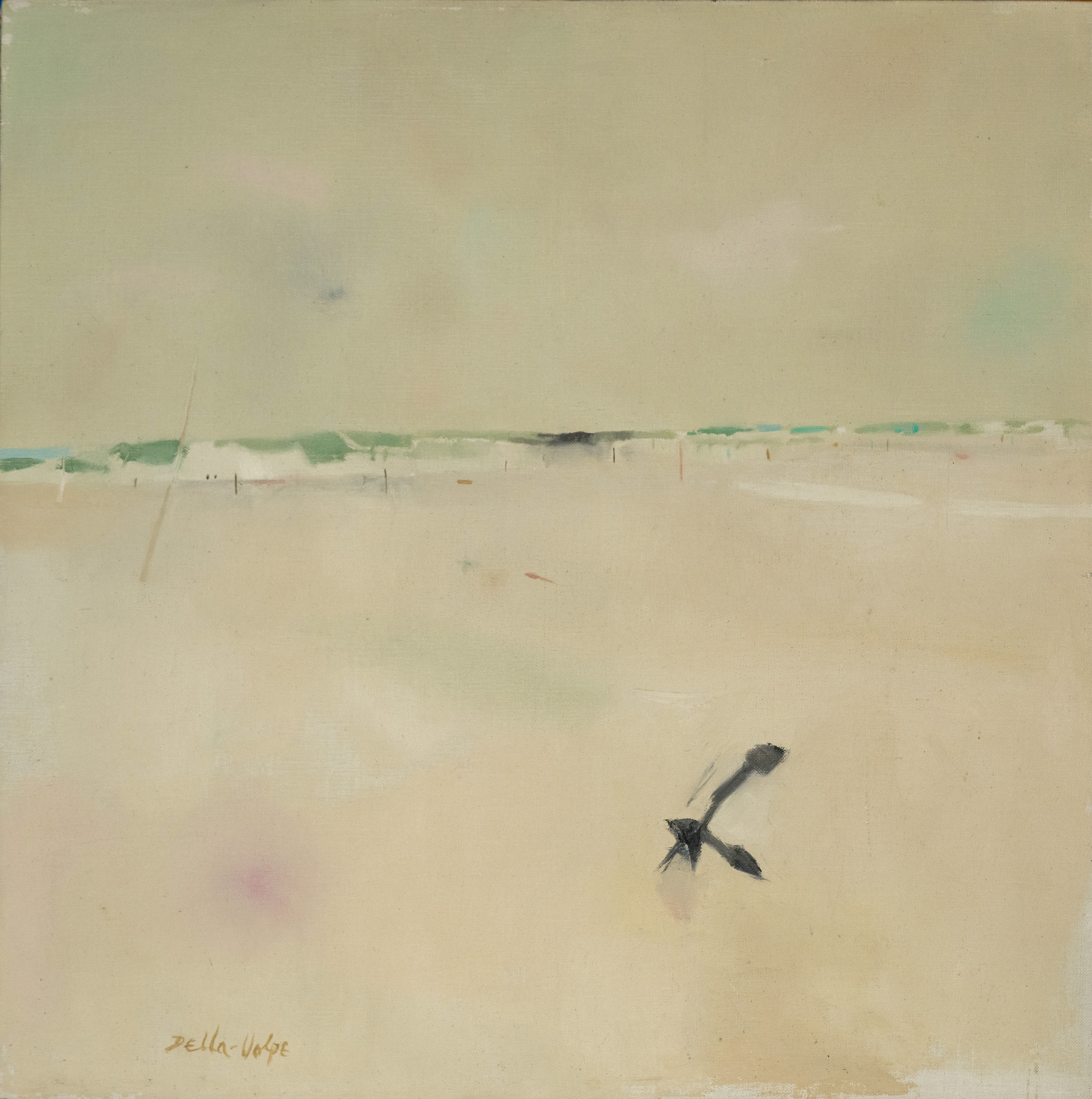 "Dunes + Fences", o/c, sll (Sept 1976) 