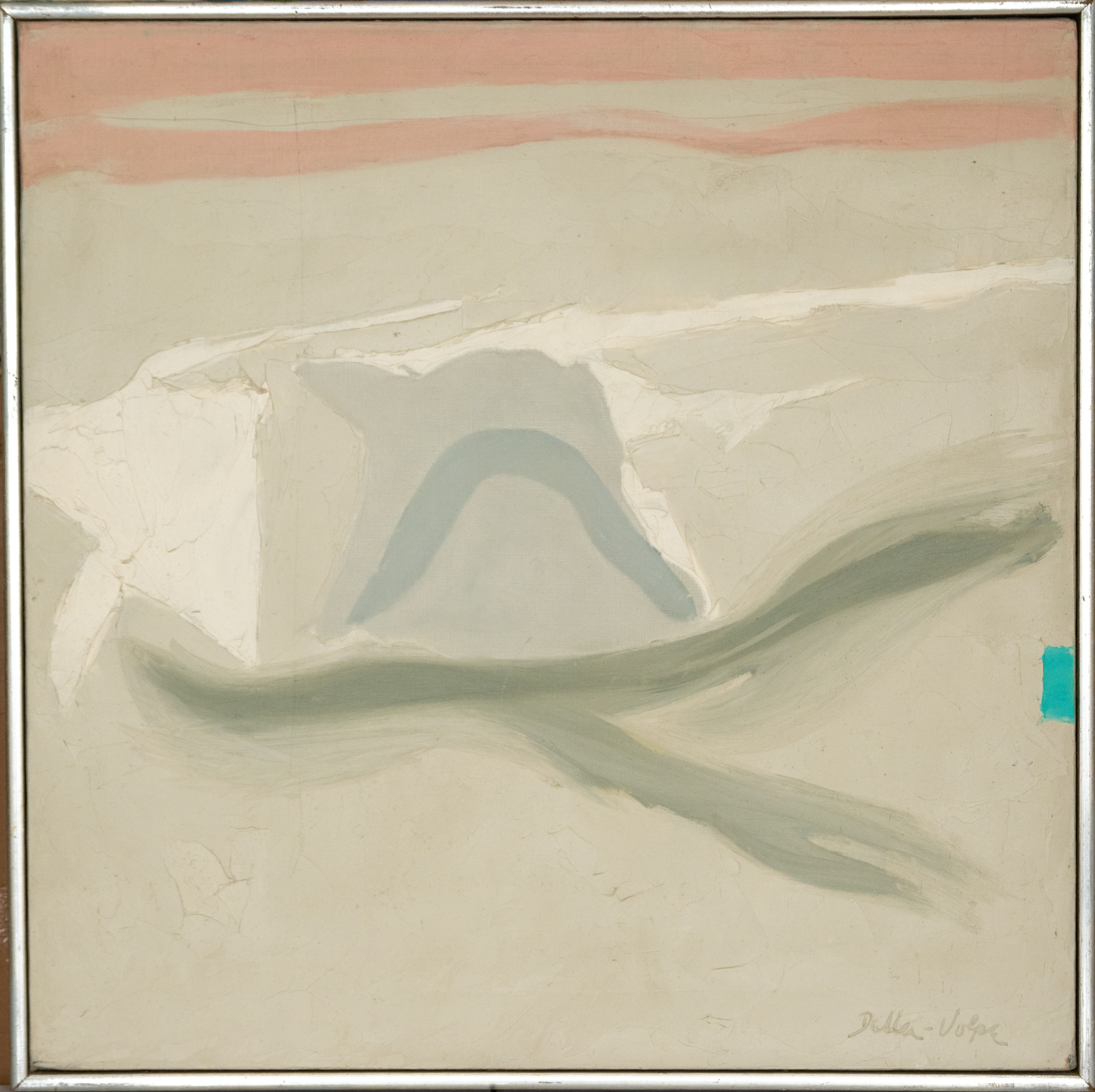 "Sunrise + Beach Wash , 24x26, o/c, slr