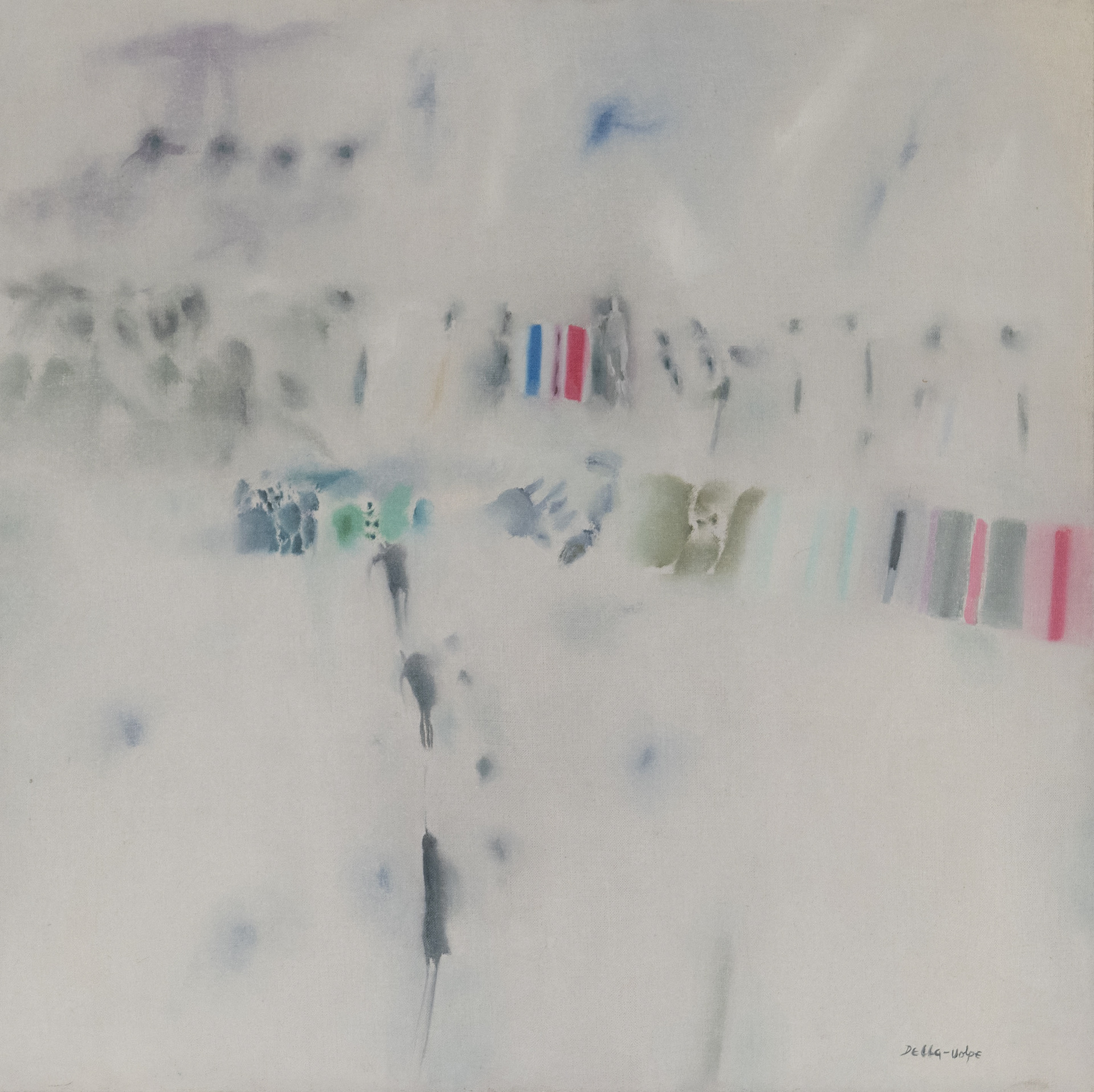 "Towels,dune, fences" 24x24, o//c slr