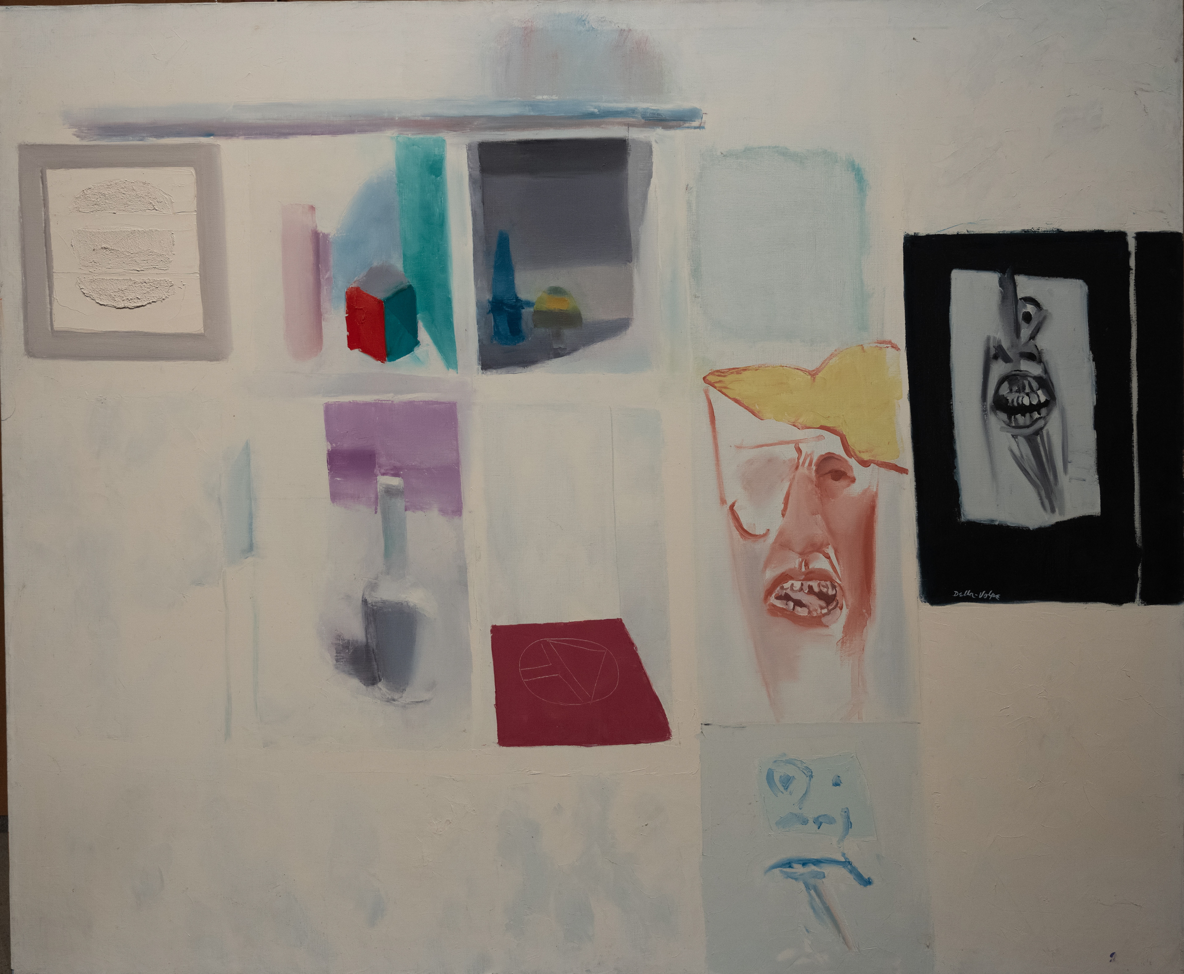 "Wall Collection" 58x52 O-c (1966) signed en verso