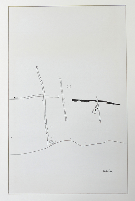 BeachPosts (23x14) ink