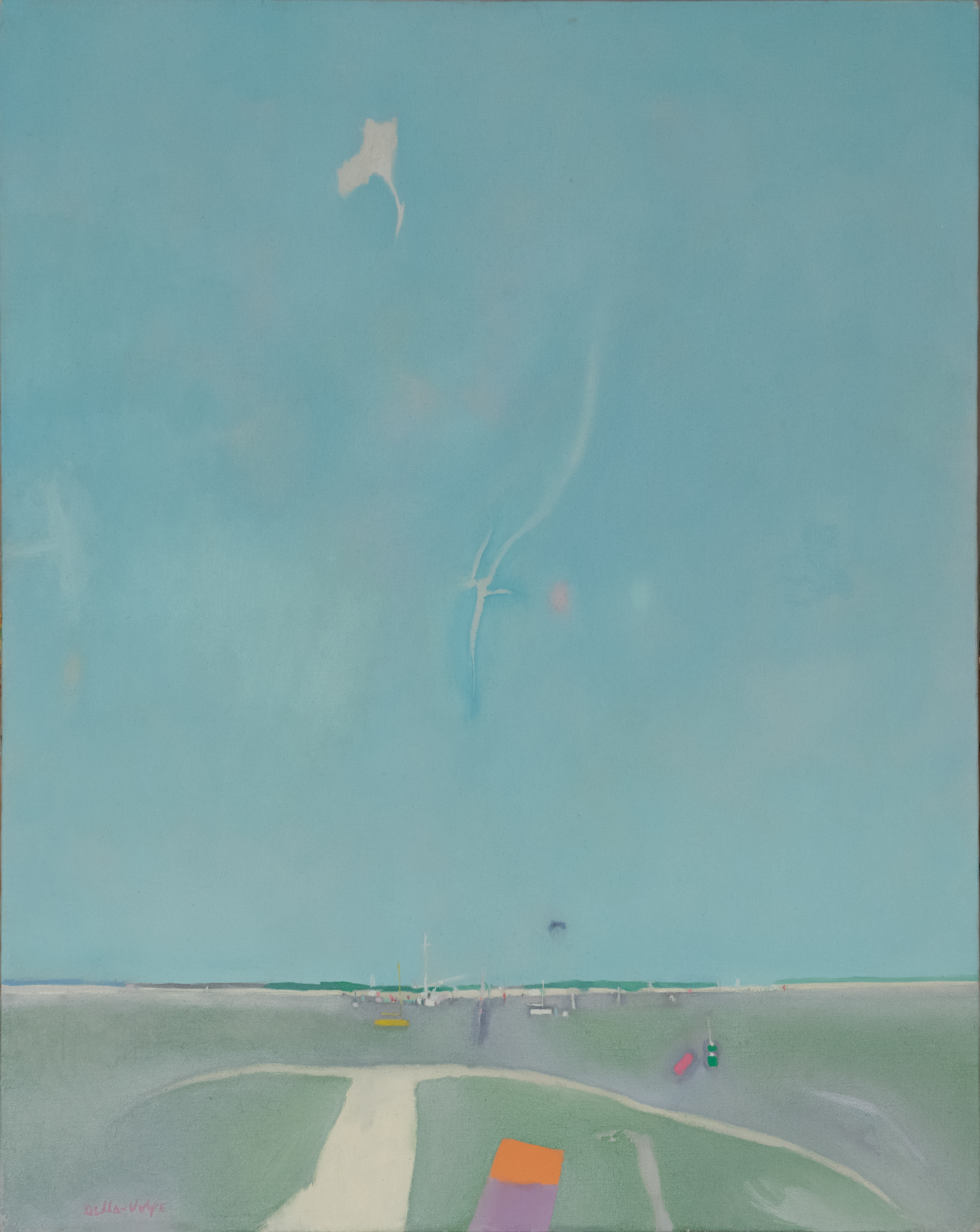 "Low Tide on the Flats" o/c  30x24  ('76-'77)