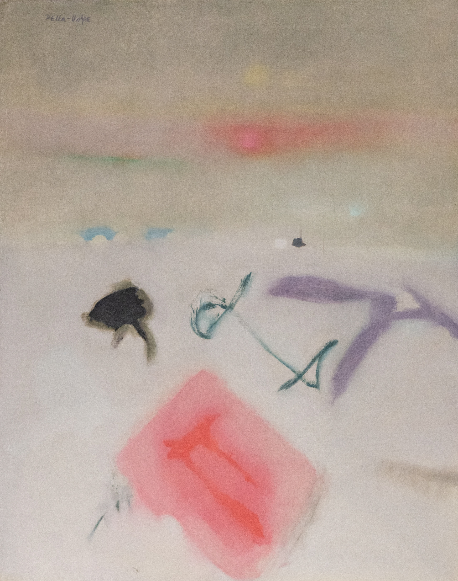 _Pink Float and Debris_30x24, o/c sul ( 1977) 