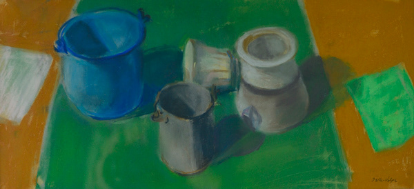 Still Life with Green Mat