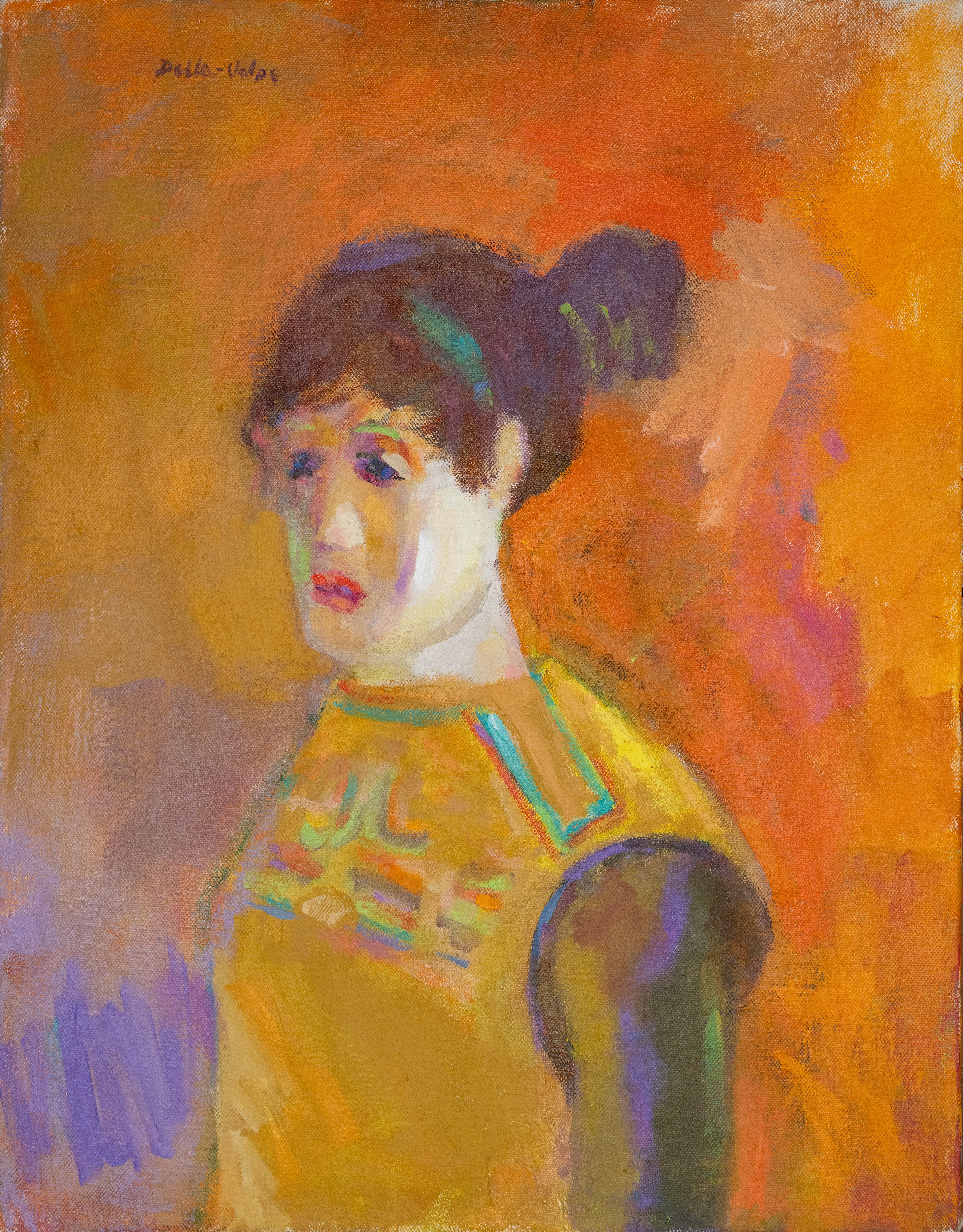 "Worry", 28x22, acrylic>oil, sul