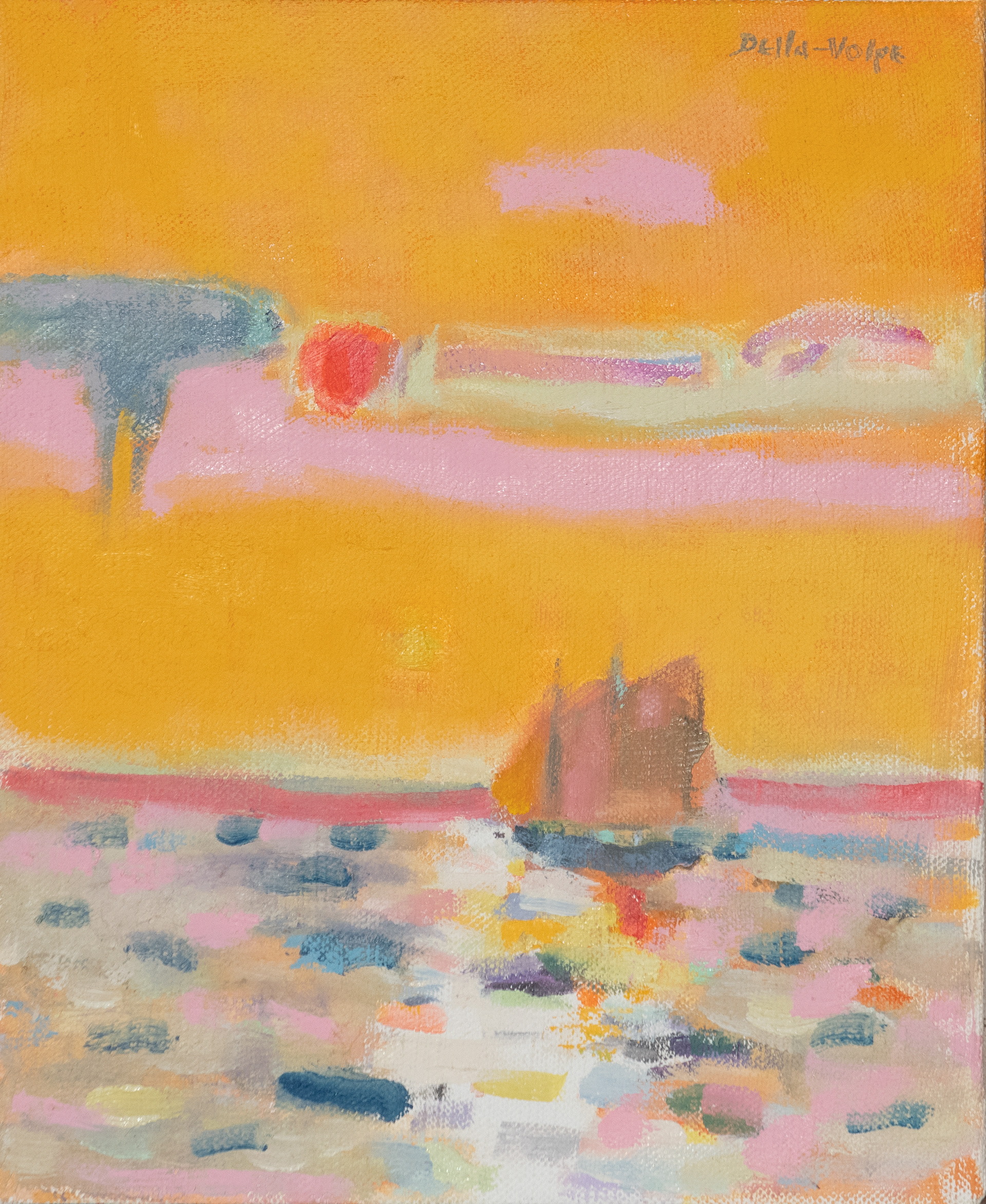 Evening Sail  oc 12x10