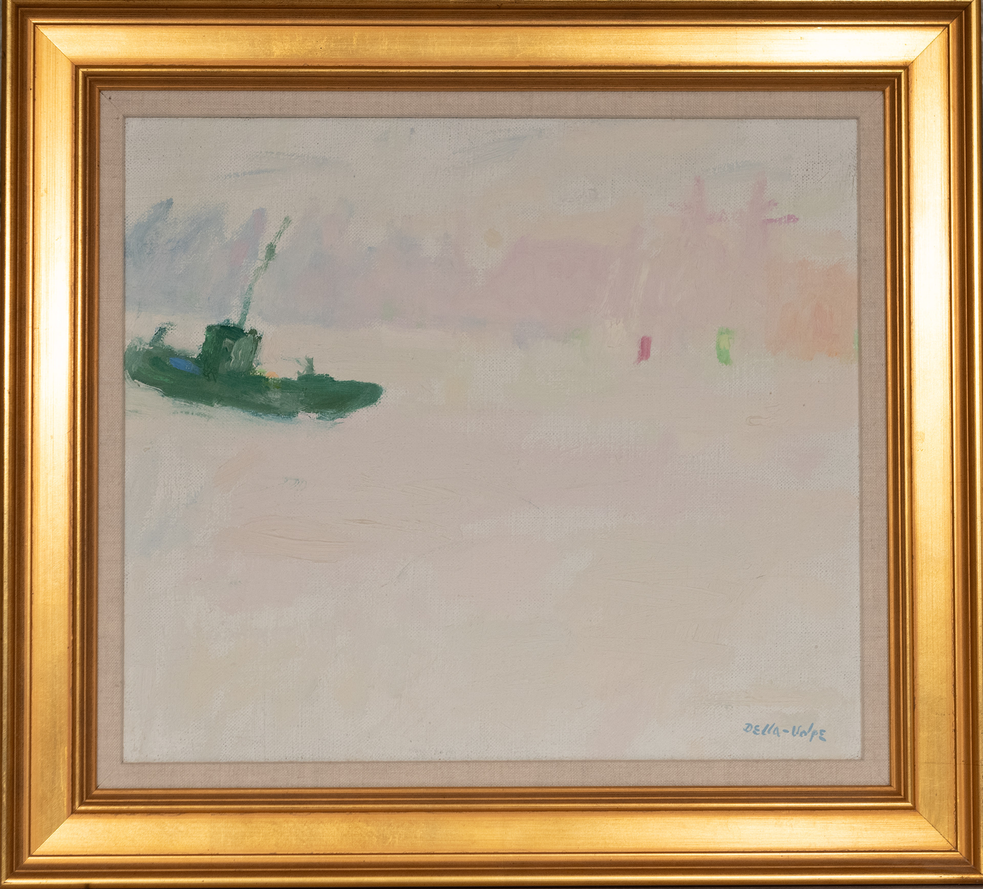 Ice Bound Board  oc  14x16   (1995)