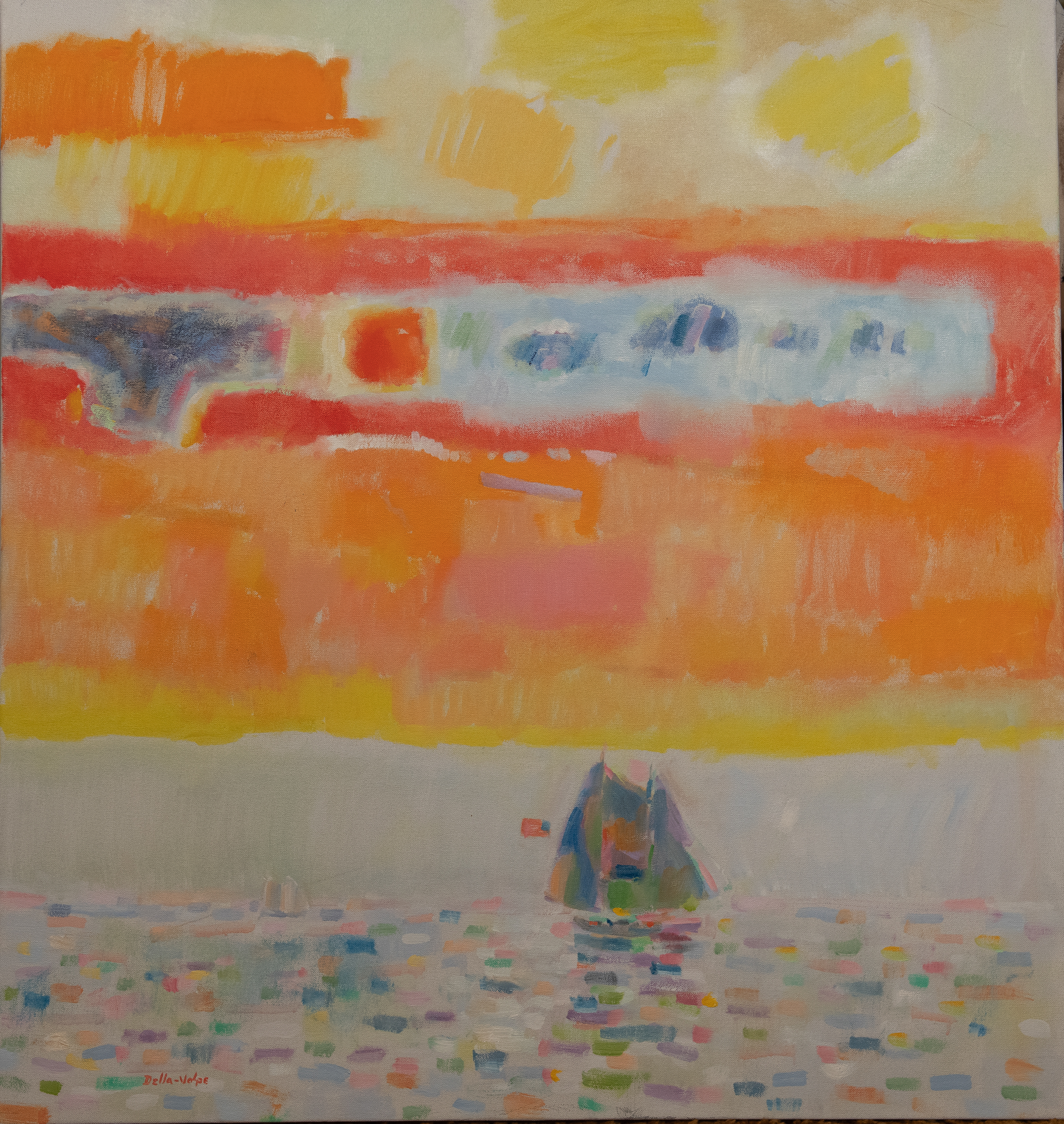 Orange Sky  oc  36x34