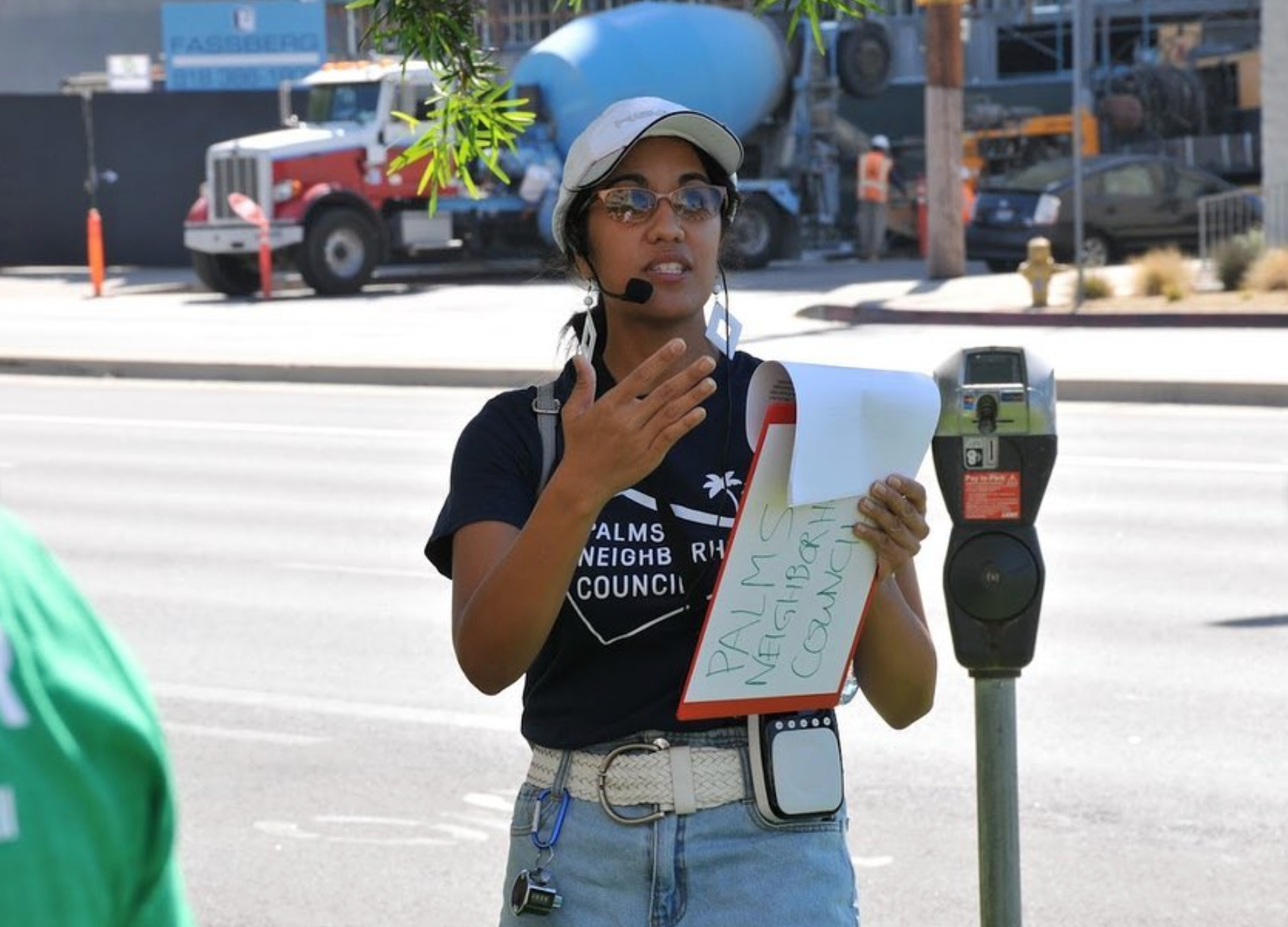 HISTORIC WALKING TOUR OF VENICE BLVD. AS PART OF LADOT'S VENICE PROJECT