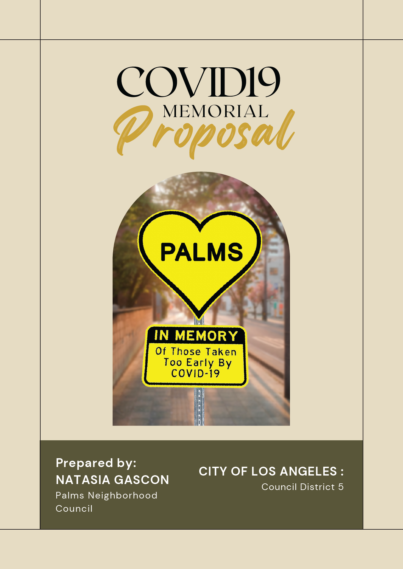 COVID19 MEMORIAL PROPOSAL