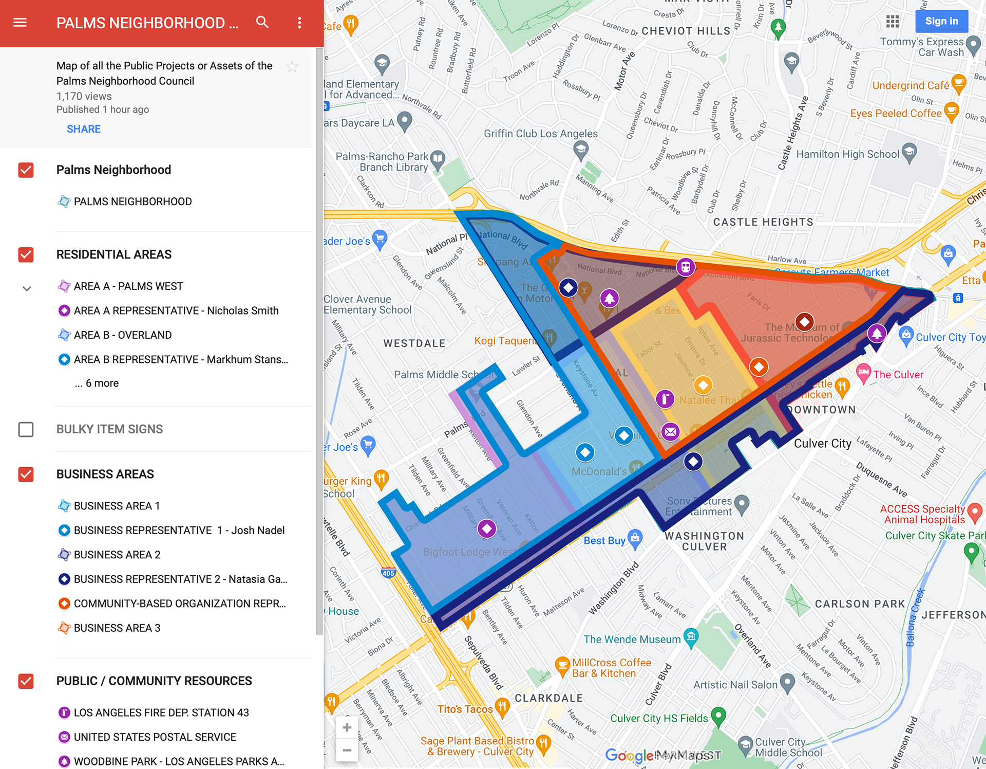 PALMS NEIGHBORHOOD ASSET MAP