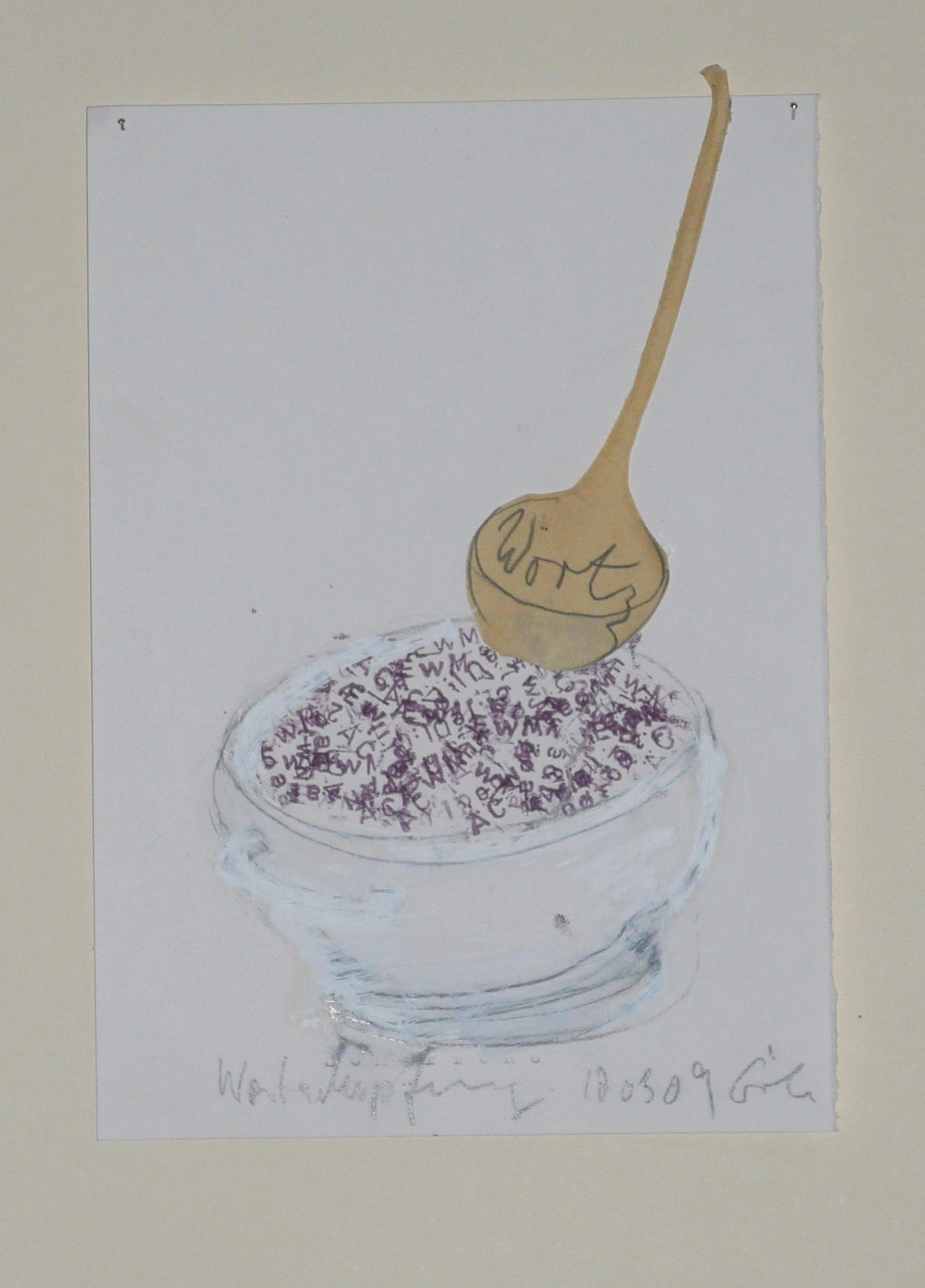 Papier, 30x22, 2009