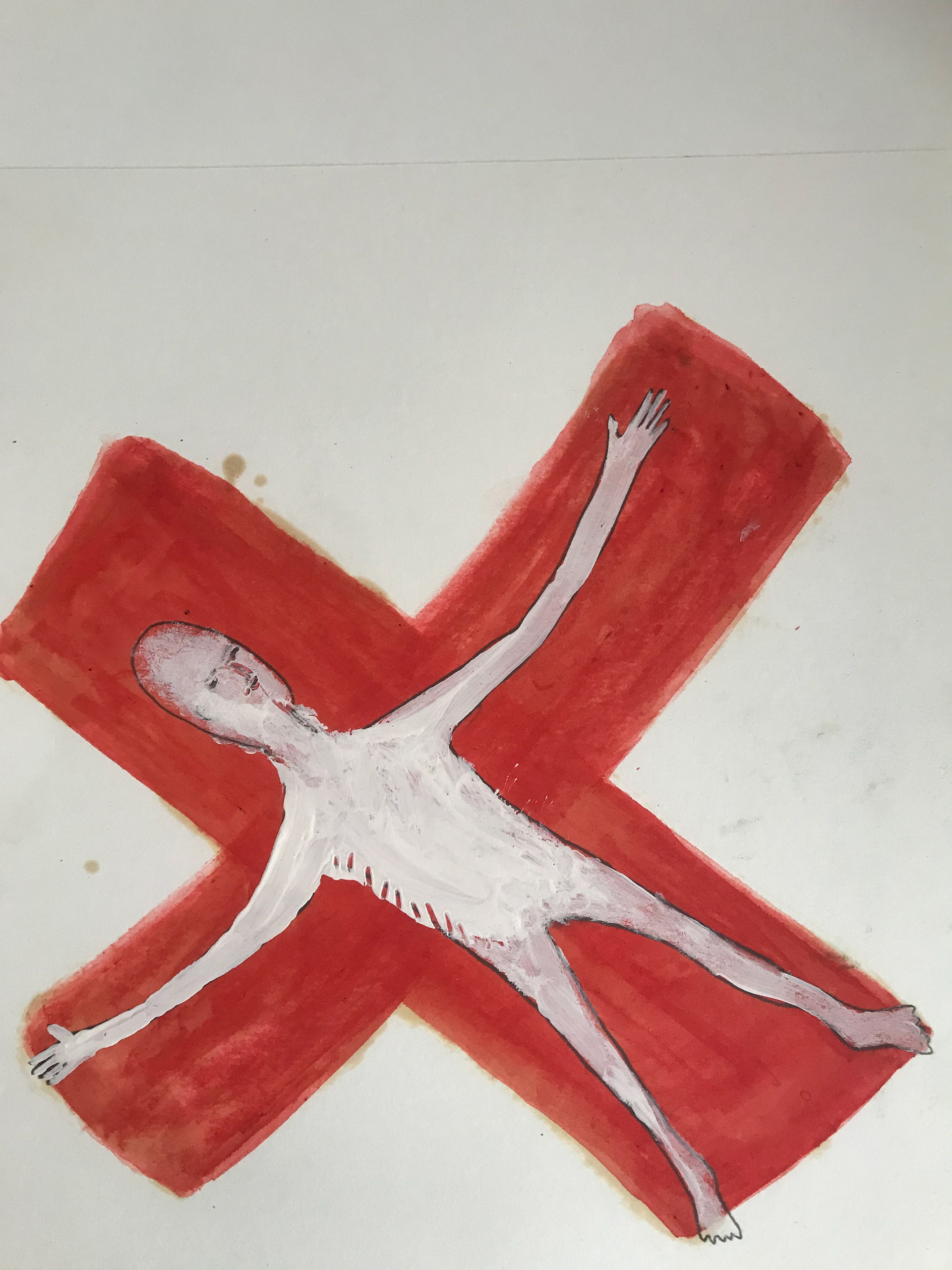 Zeichnung, 30x40, 2004