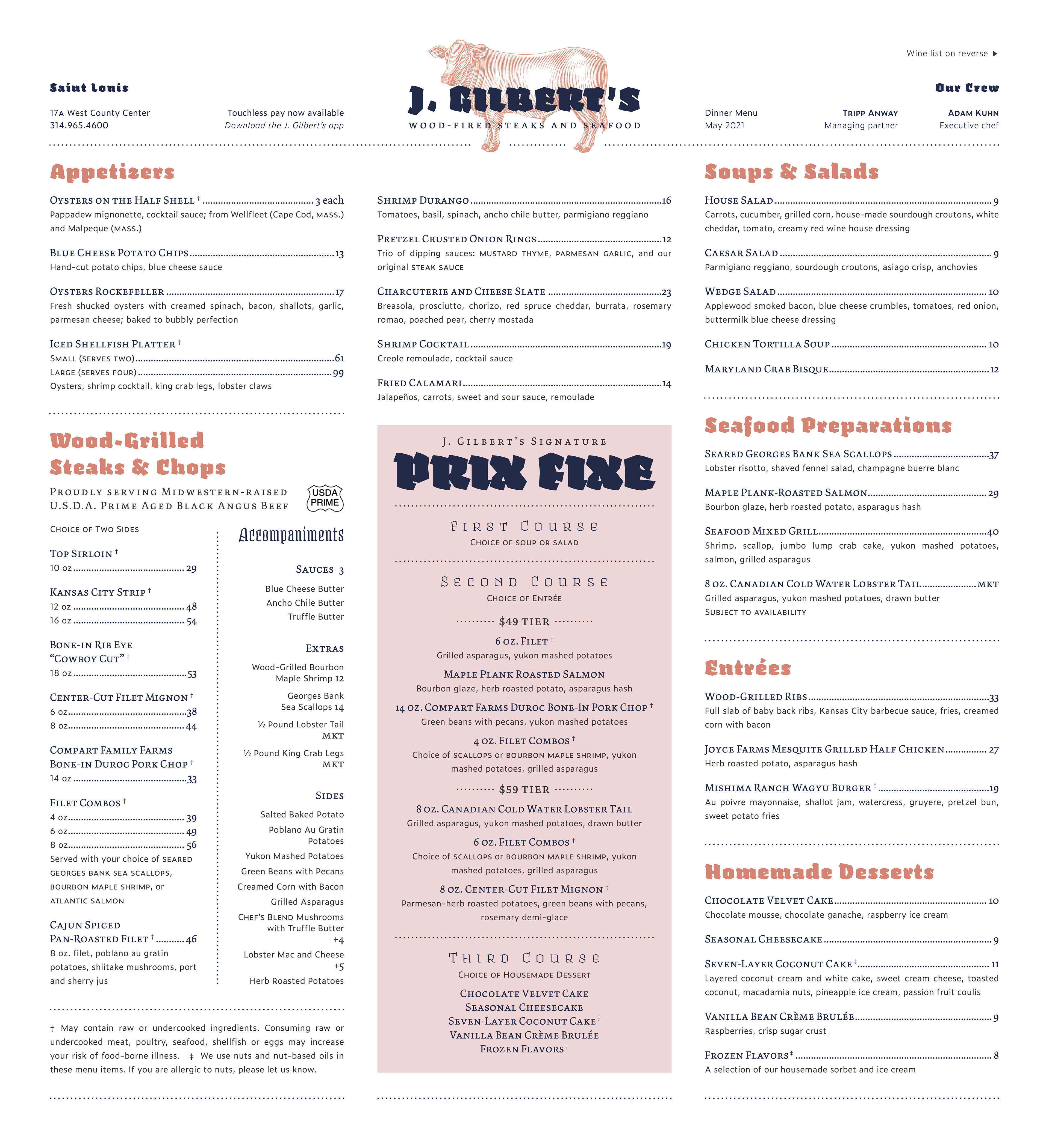 J. Gilbert's (front)