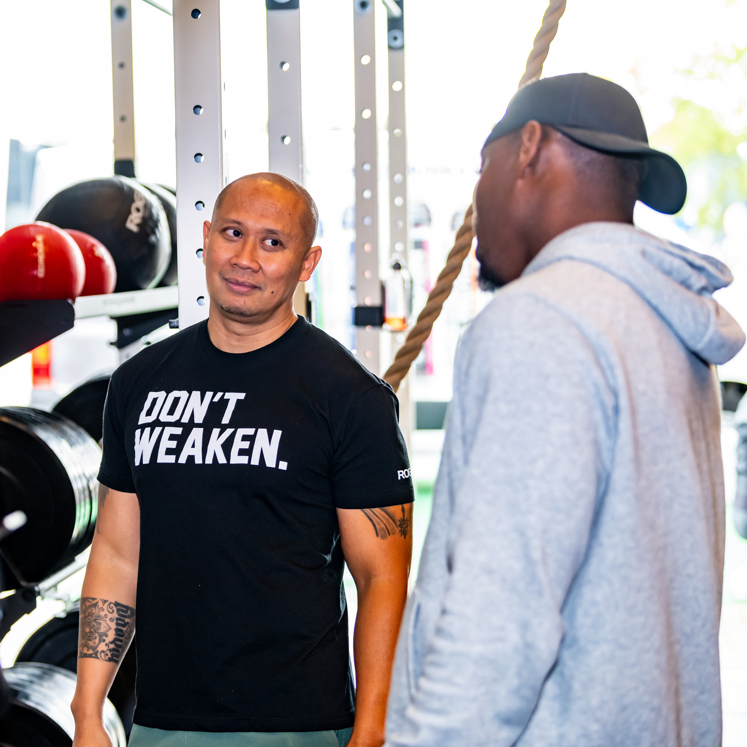 Sportschool shoot van Marijn Moelee tijdens een crossfit event.