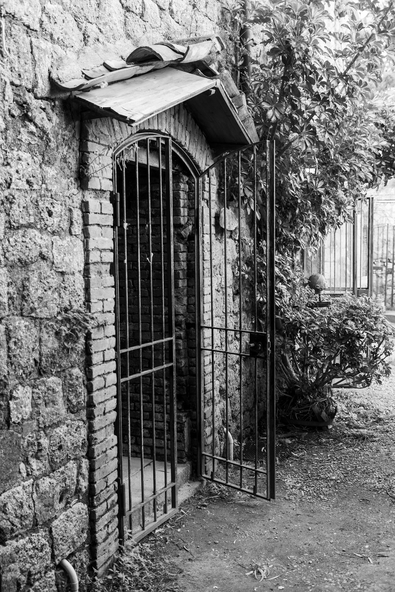 Old prison gate