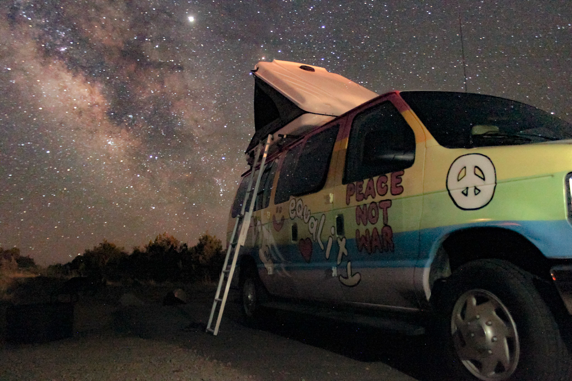 Stars over the Mojave #4
