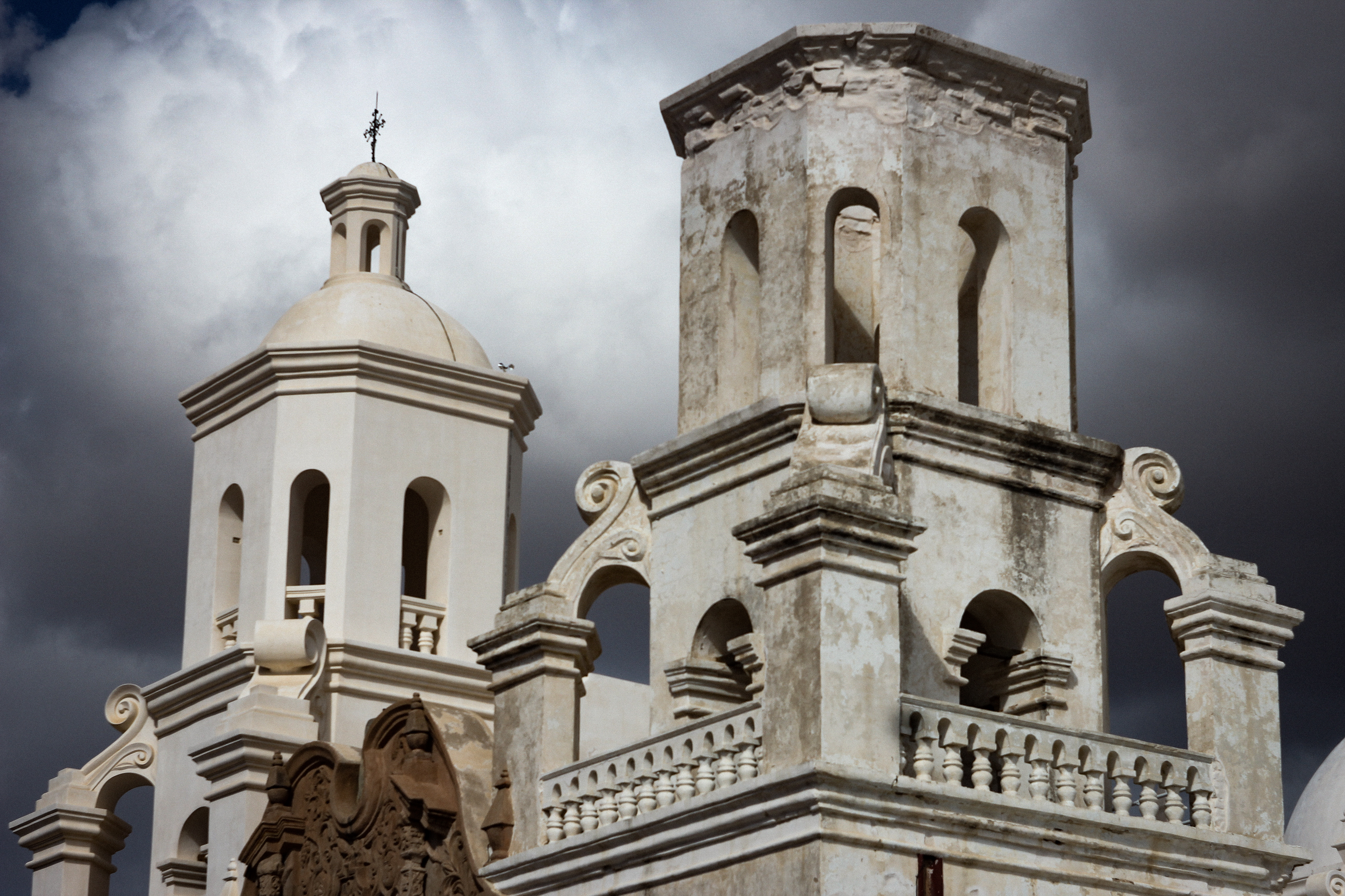 A church in the middle of the desert. Early lightroom editing practice ~2017
