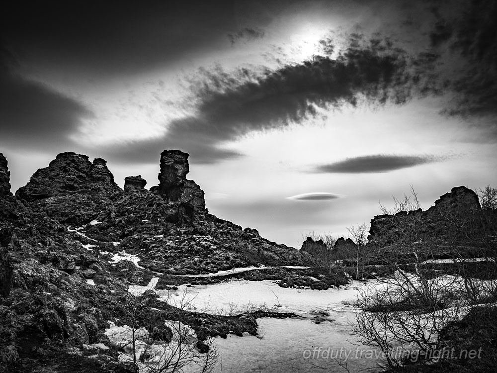 Dimmuborgir, North Iceland