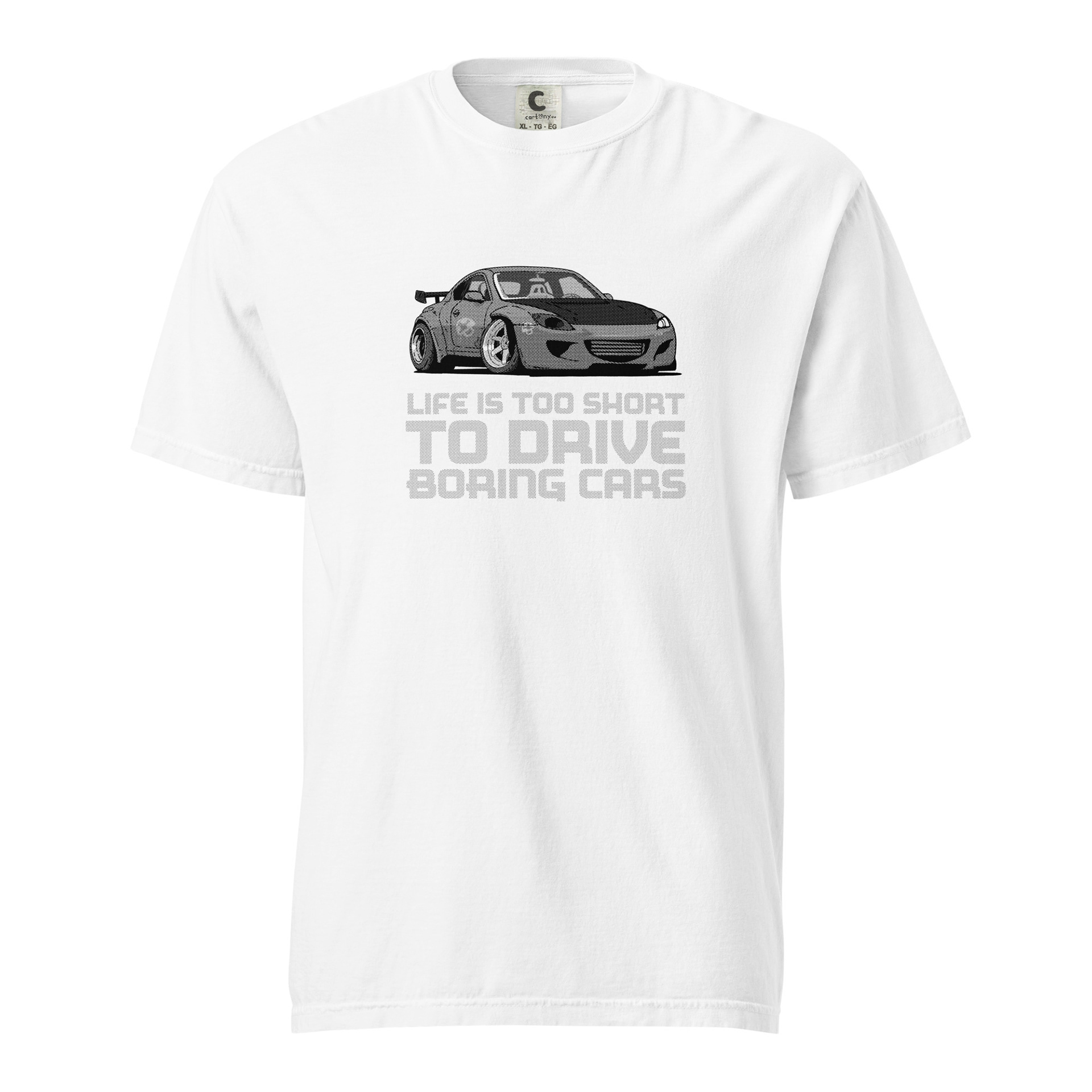 camiseta personalizada con coche