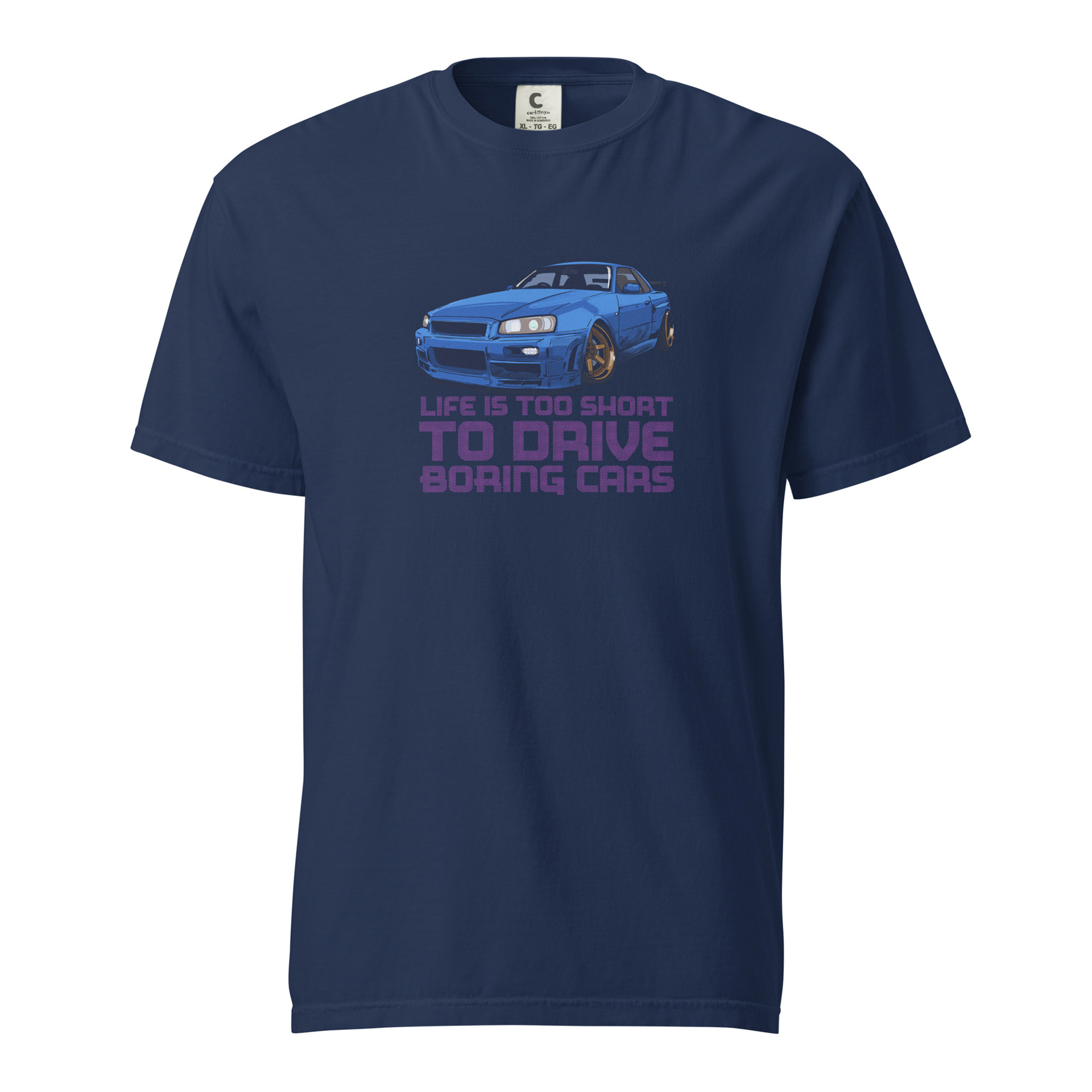 camiseta personalizada con coche