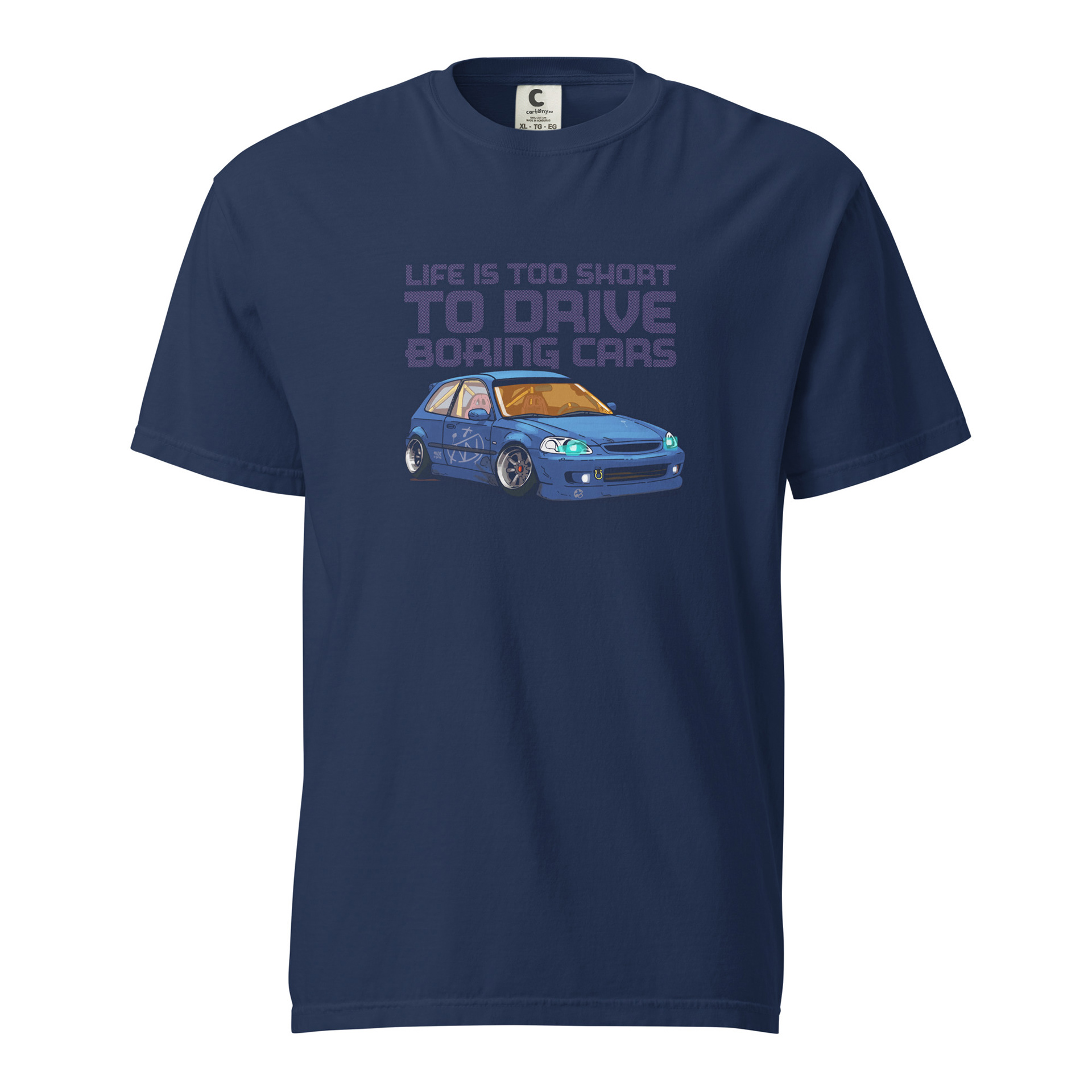 camiseta personalizada con coche