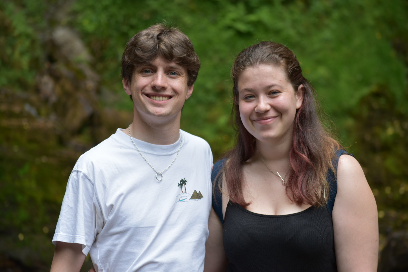 Aled Hopkins and Erin Corcoran