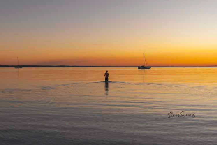 Swim at Sunset, Gatakers Bay
