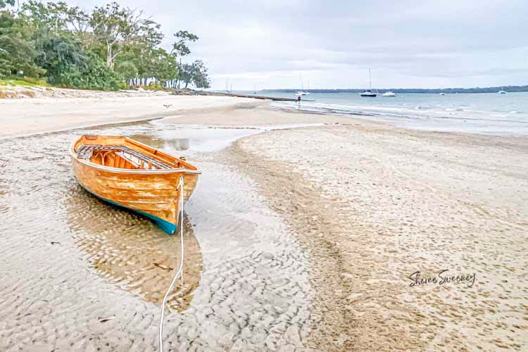 Rowboat, Burrum Beach