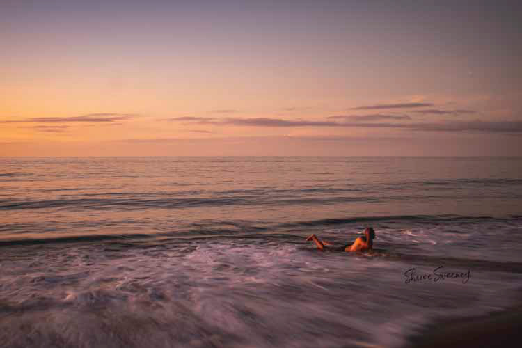 Swimming in Pastel 01, Torquay Beach