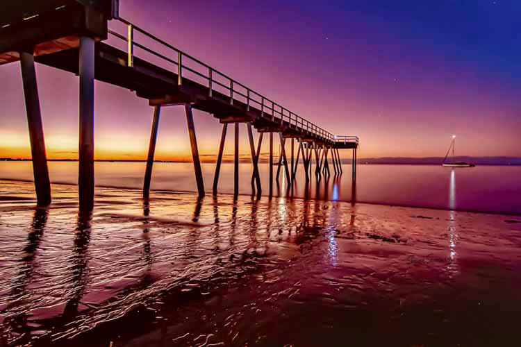 Magenta Dusk, Torquay Jetty