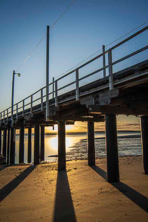 Silhouettes 01, Urangan Pier