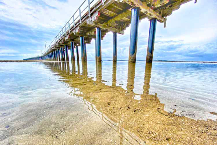 Metallic Blue Pier 01, Urangan