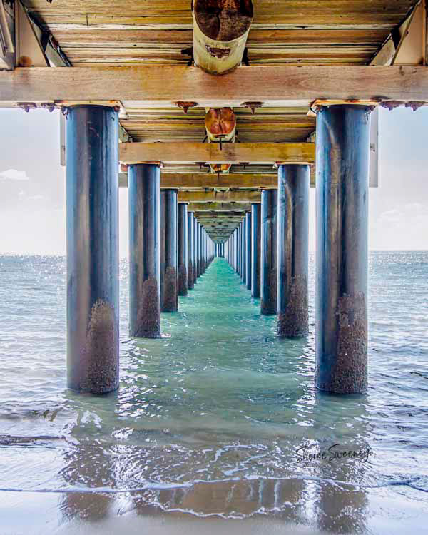 Pier in Green (Portrait), Urangan
