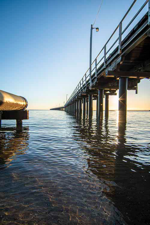 Golden Ripples, Urangan Pier