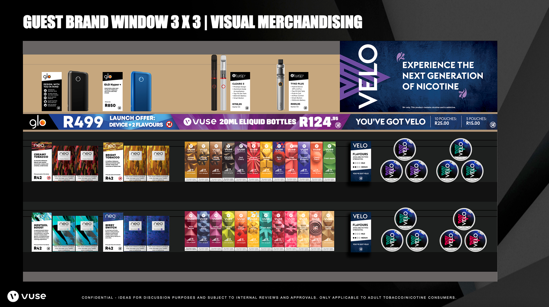 Kiosk Visual Merchandising
